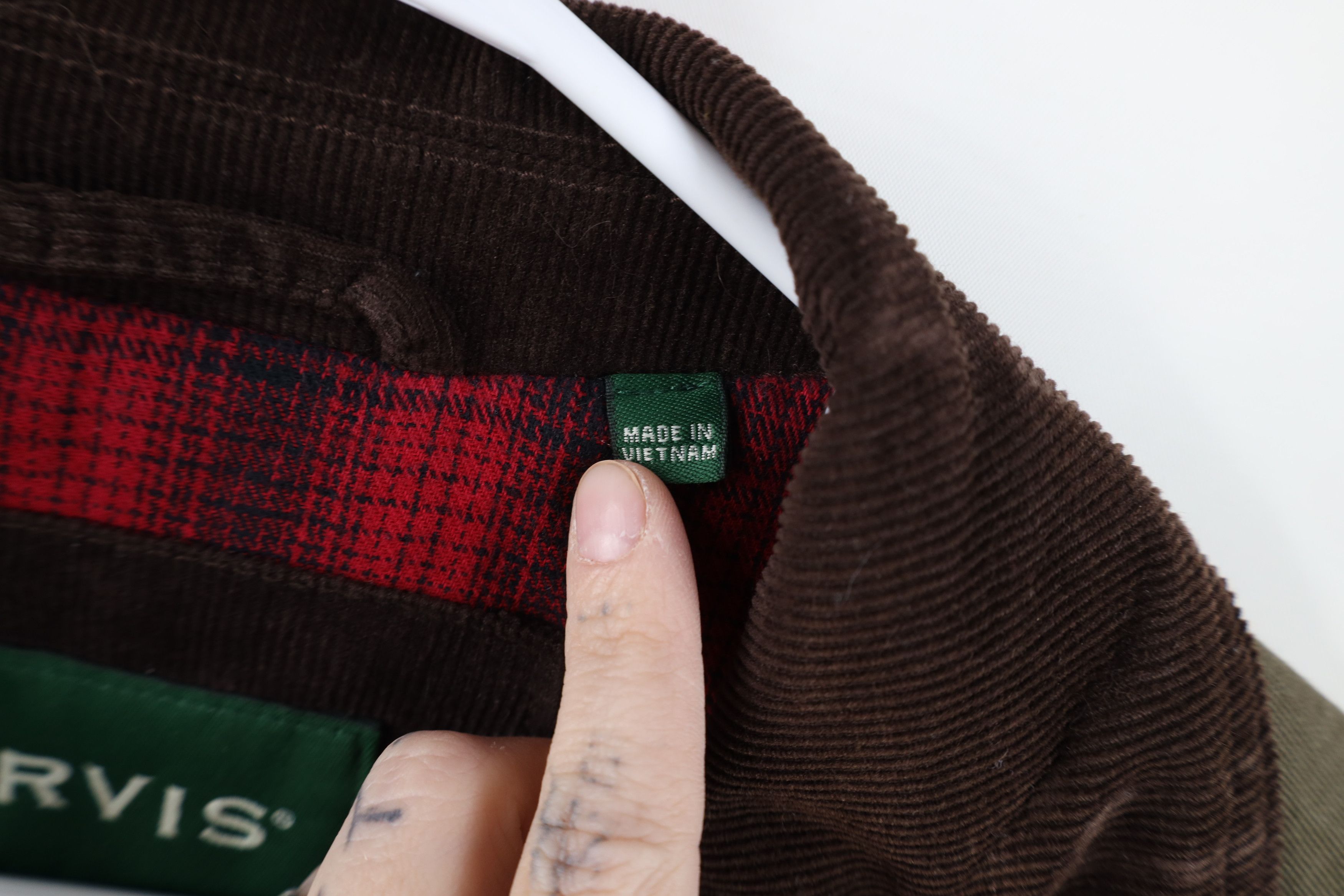 Orvis Vintage Orvis Flannel Lined Chore Barn Jacket Green Cotton Size US XL / EU 56 / 4 - 8 Thumbnail