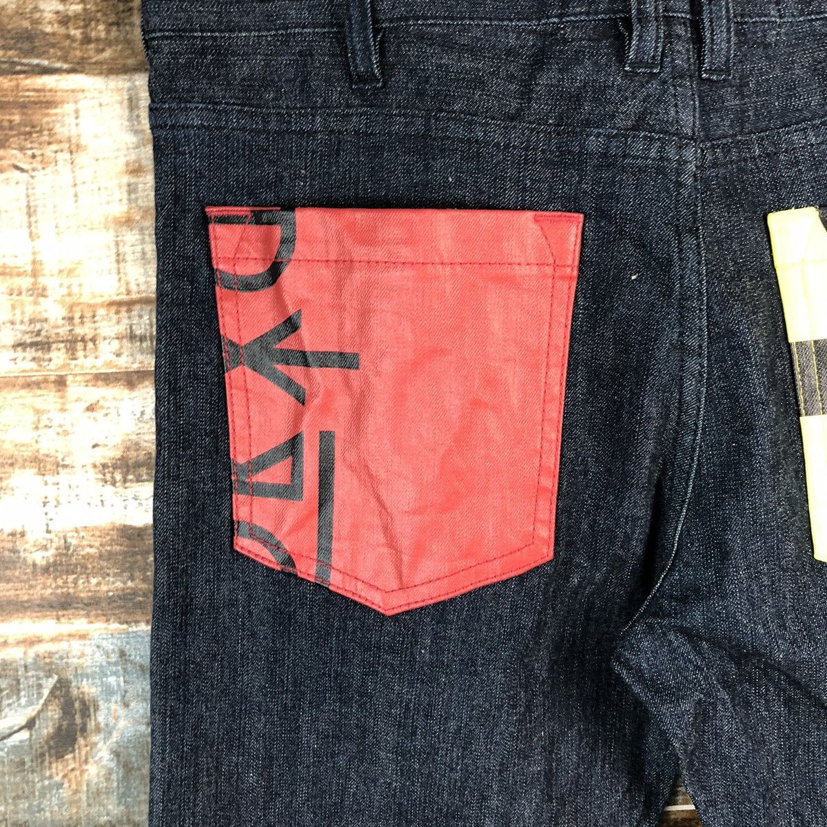 Andrea Pompilio Onitsuka Tiger x Andrea Pompilio Distressed Denim Pant #2446 Size US 29 - 7 Thumbnail