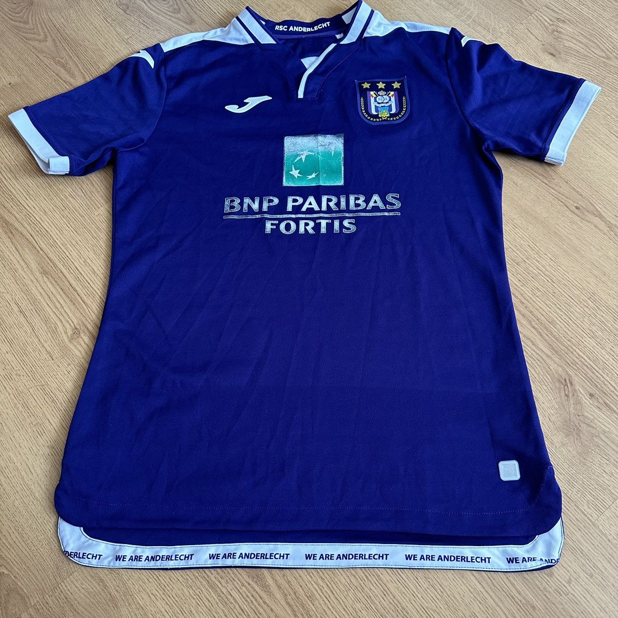 Joma × Vintage Anderlecht Belgium 2019-2020 Jersey Joma Shirt Size US M / EU 48-50 / 2 - 1 Thumbnail