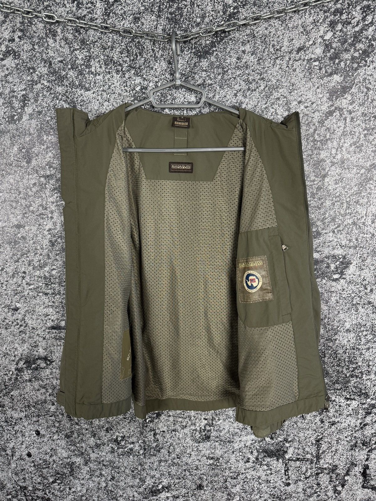 Napapijri Napapijri Full Zip Nylon Jacket Windbreaker Outdoor Size S Size US S / EU 44-46 / 1 - 8 Thumbnail