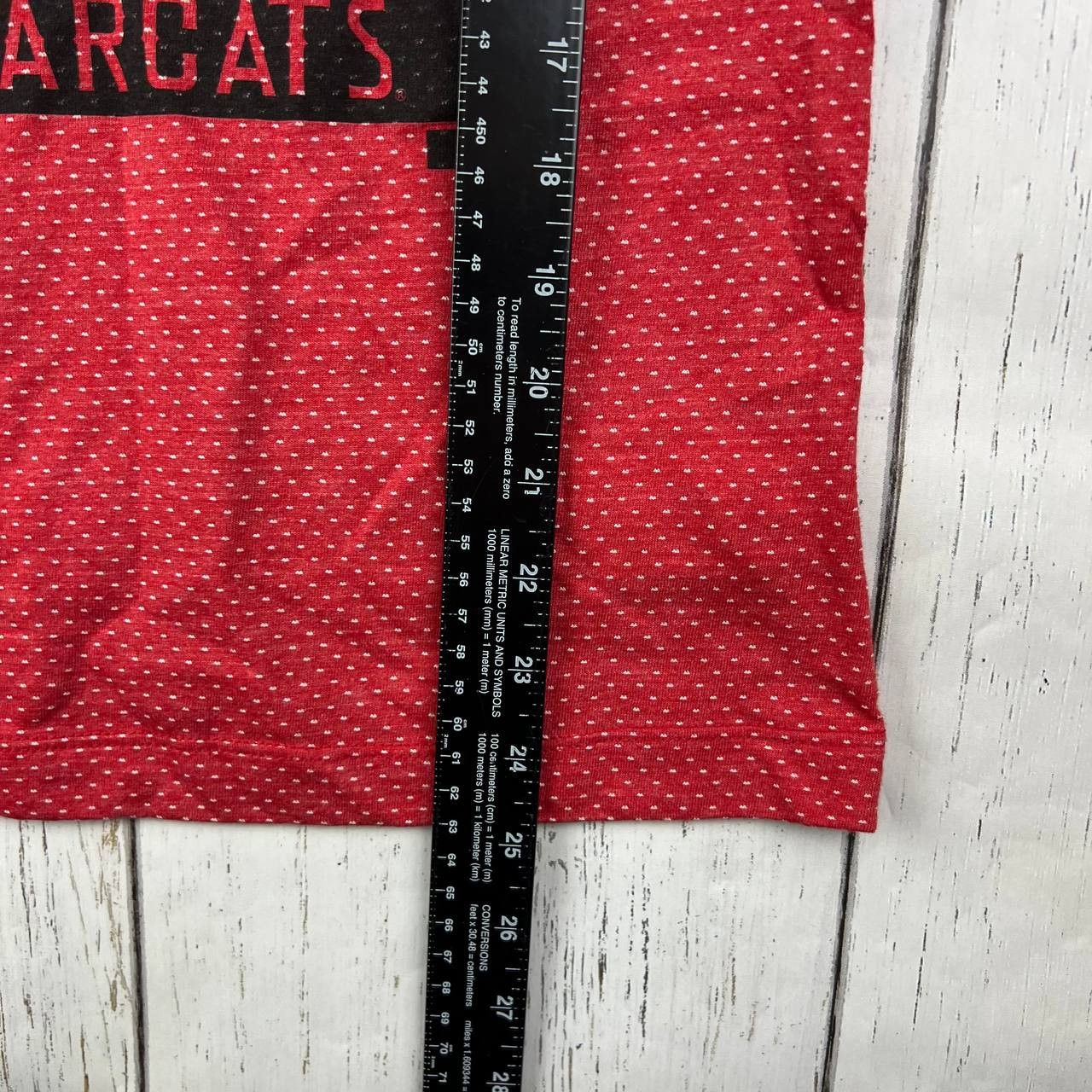 Adidas Cincinnati Bearcats NCAA Small Polka Dot T-Shirt New Women Size S / US 4 / IT 40 - 3 Thumbnail
