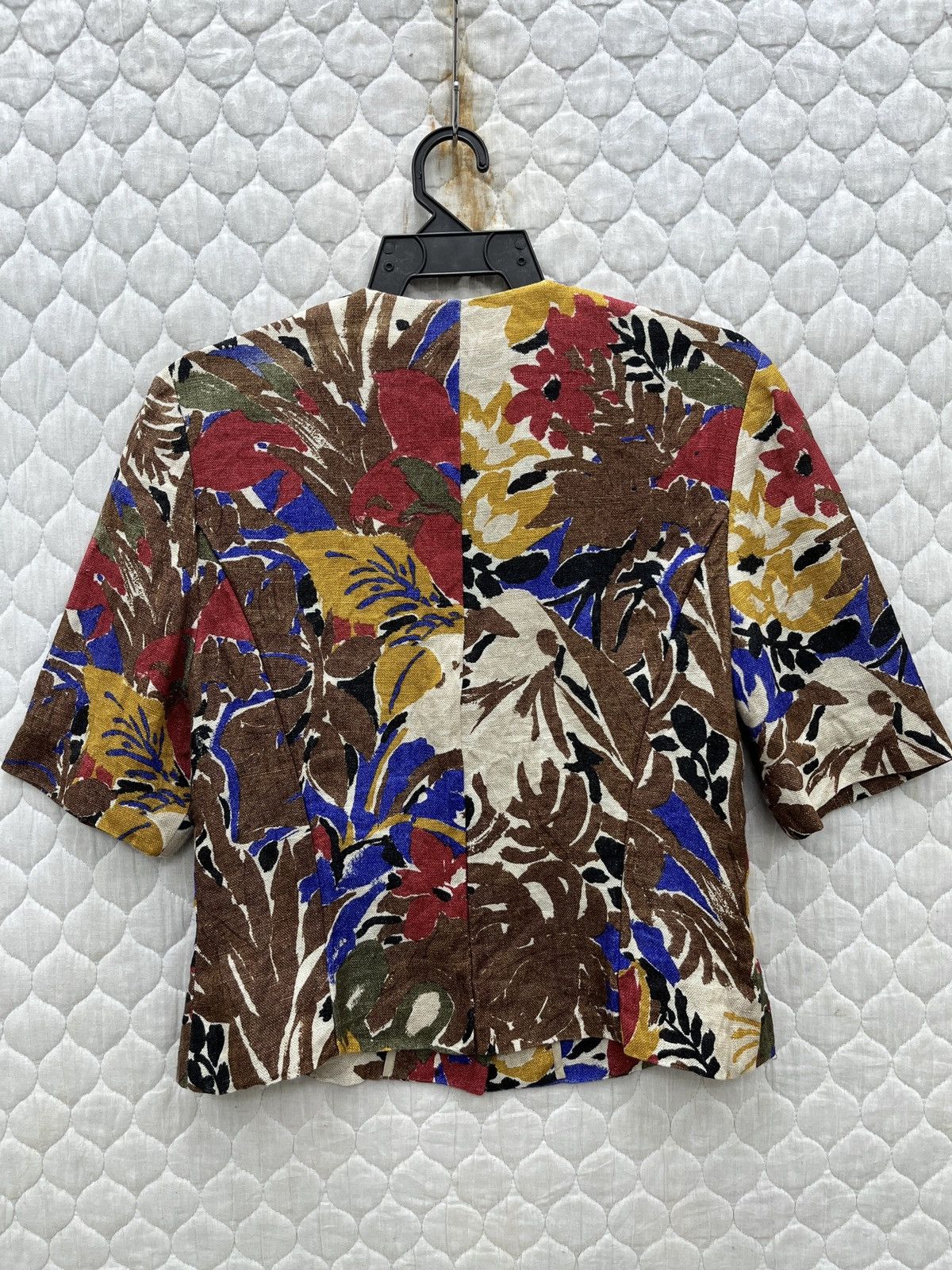 Celine 🔥🔥🔥STEALS VTG CELINE FLORAL BLOUSE Size M / US 6-8 / IT 42-44 - 4 Thumbnail