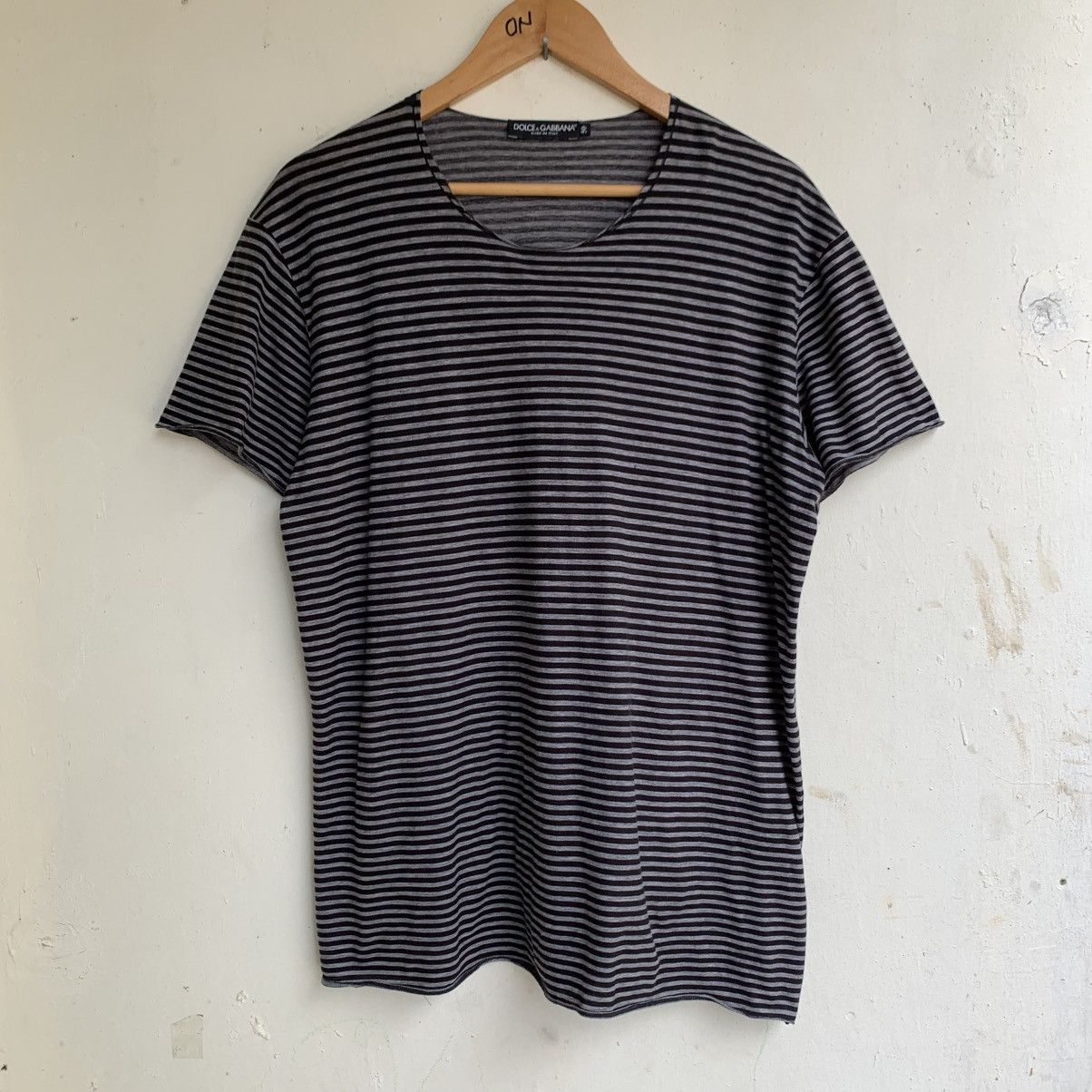 Dolce & Gabbana Dolce & Gabbana Stripe Tee Size US M / EU 48-50 / 2 - 1 Thumbnail