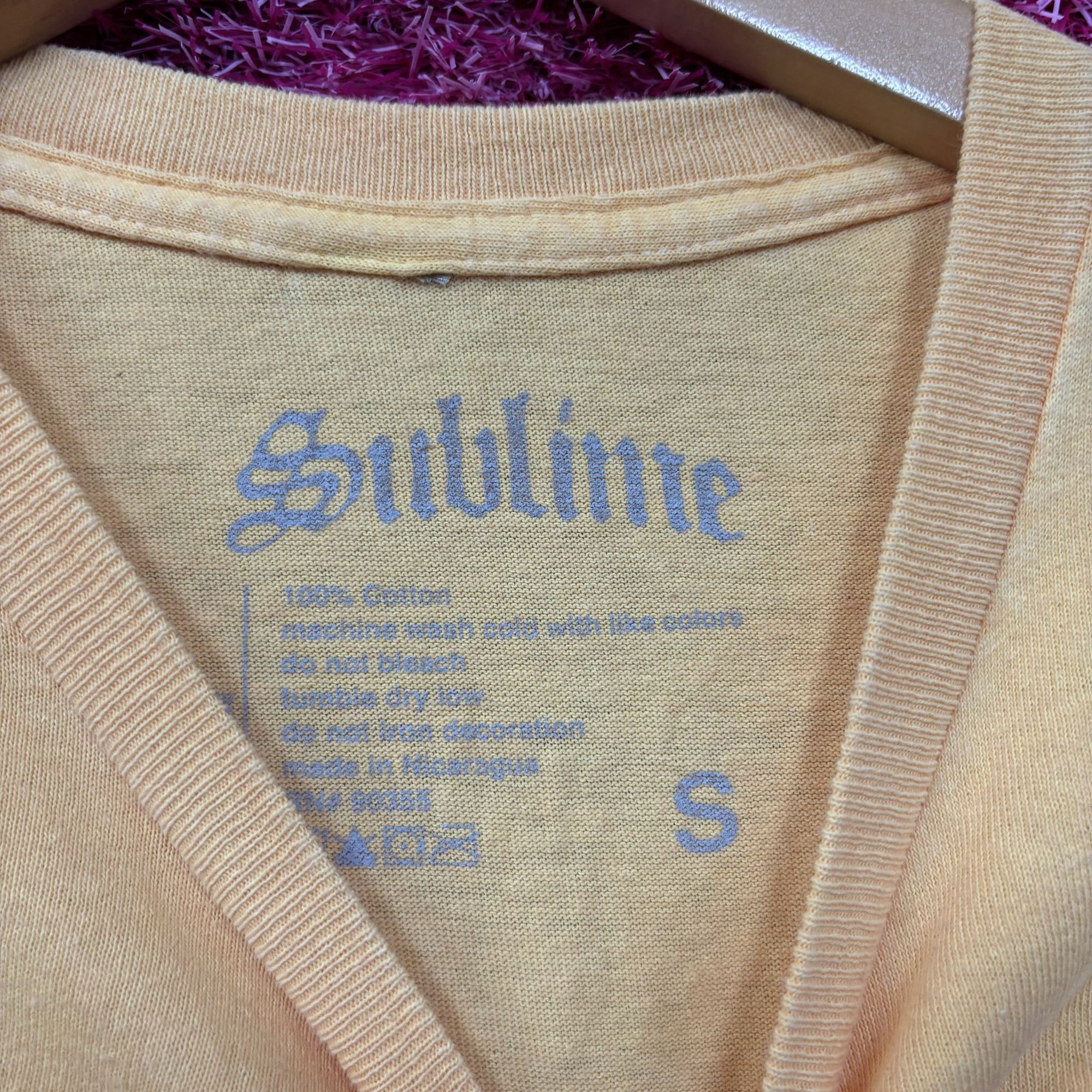 Band Tees × Sublime Sublime 40 Oz to Freedom Monochrome yellow Rock Tee size sma Size US S / EU 44-46 / 1 - 4 Thumbnail