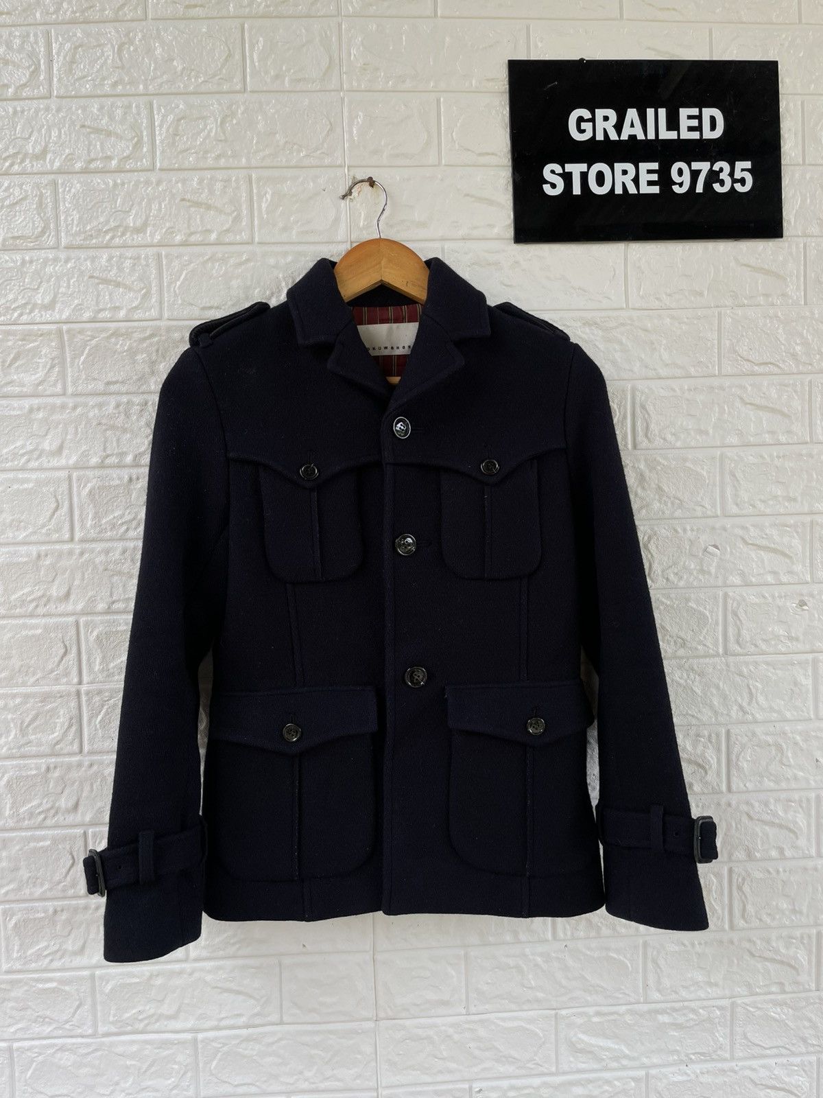 Japanese Brand × Vintage Vintage Sunaokuwahara Wool Jacket Size US S / EU 44-46 / 1 - 1 Thumbnail