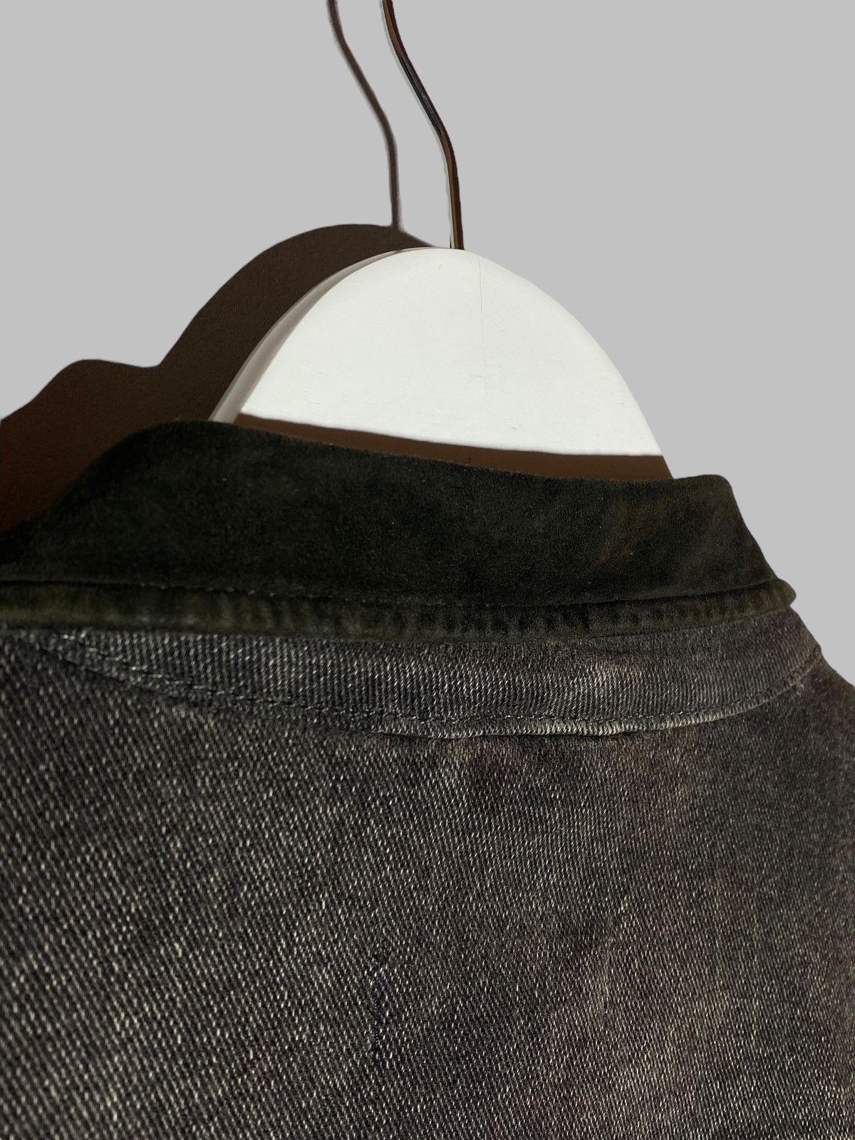 Allsaints All Saints Creagan Denim Jacket Suede Collar Size US S / EU 44-46 / 1 - 19 Thumbnail