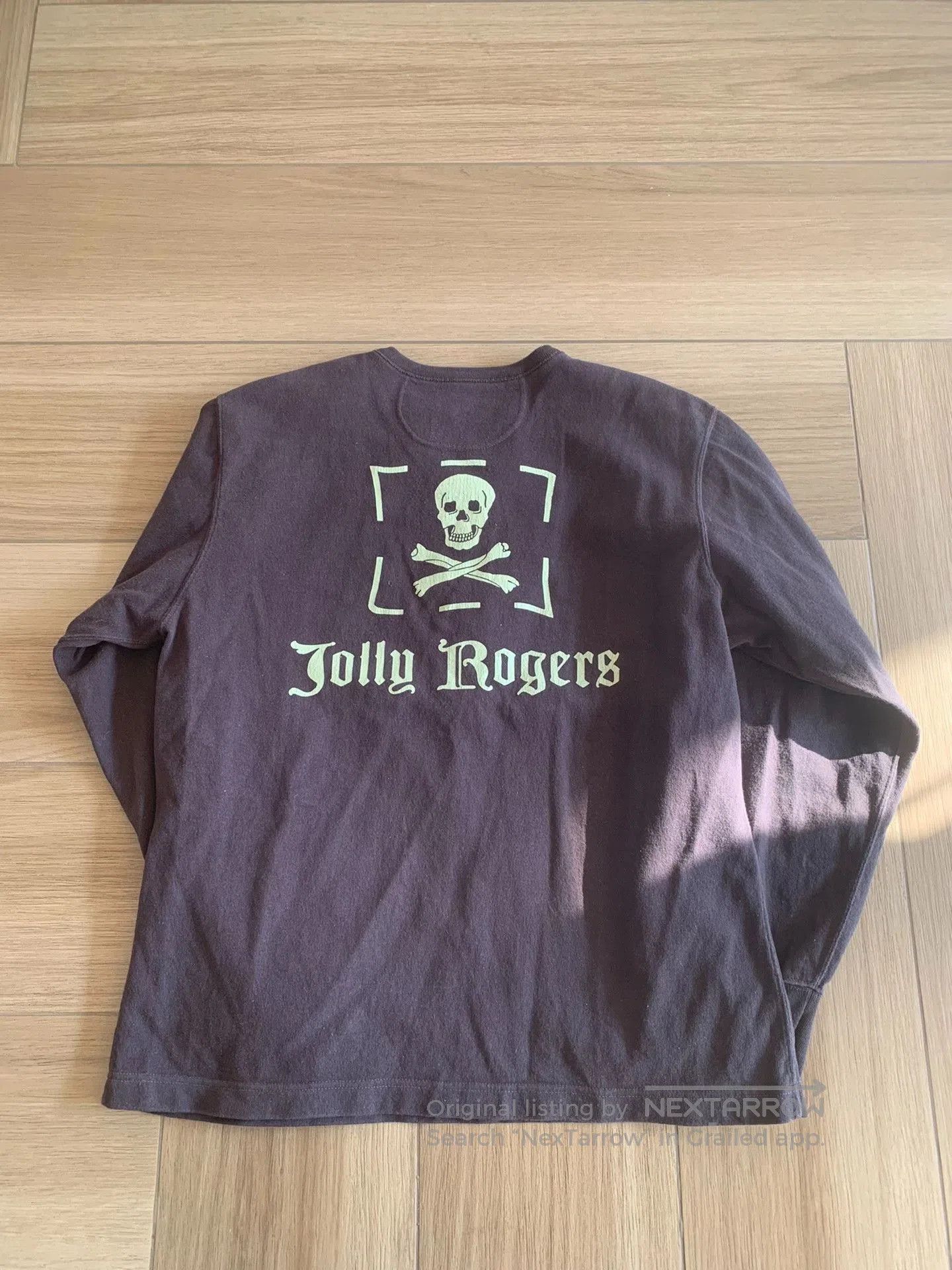Freewheelers FREEWHEELERS Jolly Rogers Henley Longsleeve T. Size US XS / EU 42 / 0 - 2 Thumbnail