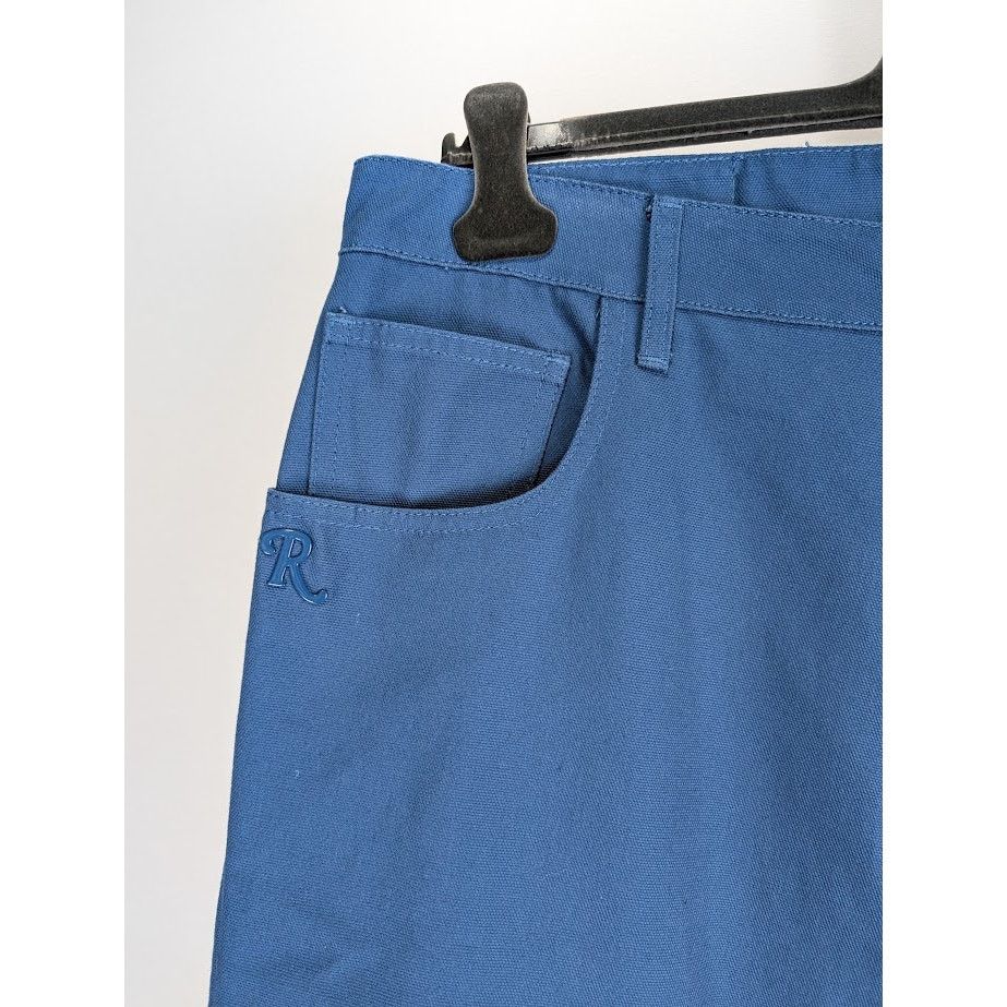 Raf Simons o1rshd1 Wide Fit Denim Workwear Pant in Blue Size US 36 / EU 52 - 7 Thumbnail
