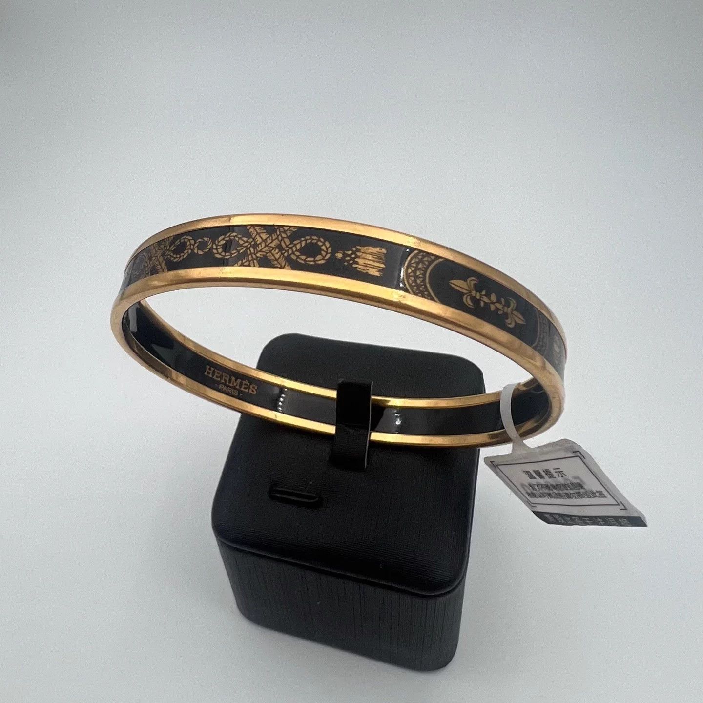 Hermes HERMES color blocked alloy bracelet Size ONE SIZE - 2 Thumbnail