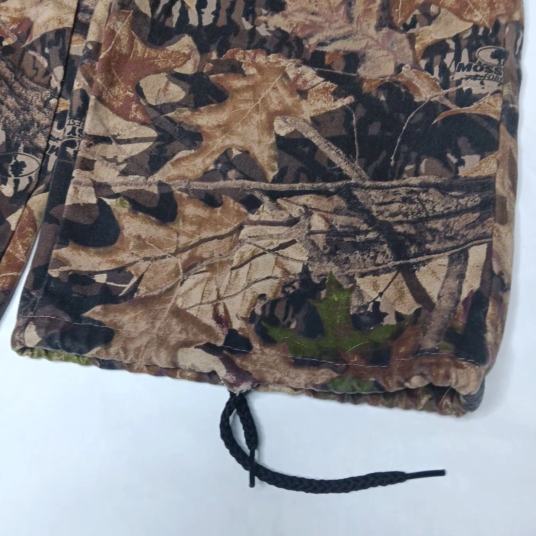 AMO VINTAGE Camo Cargo Pants Men 2XL Regular Rugged Break Up Mossy Oak Cargo Hunt Outdoors Camouflage Pants Mens Size US 39 - 6 Thumbnail