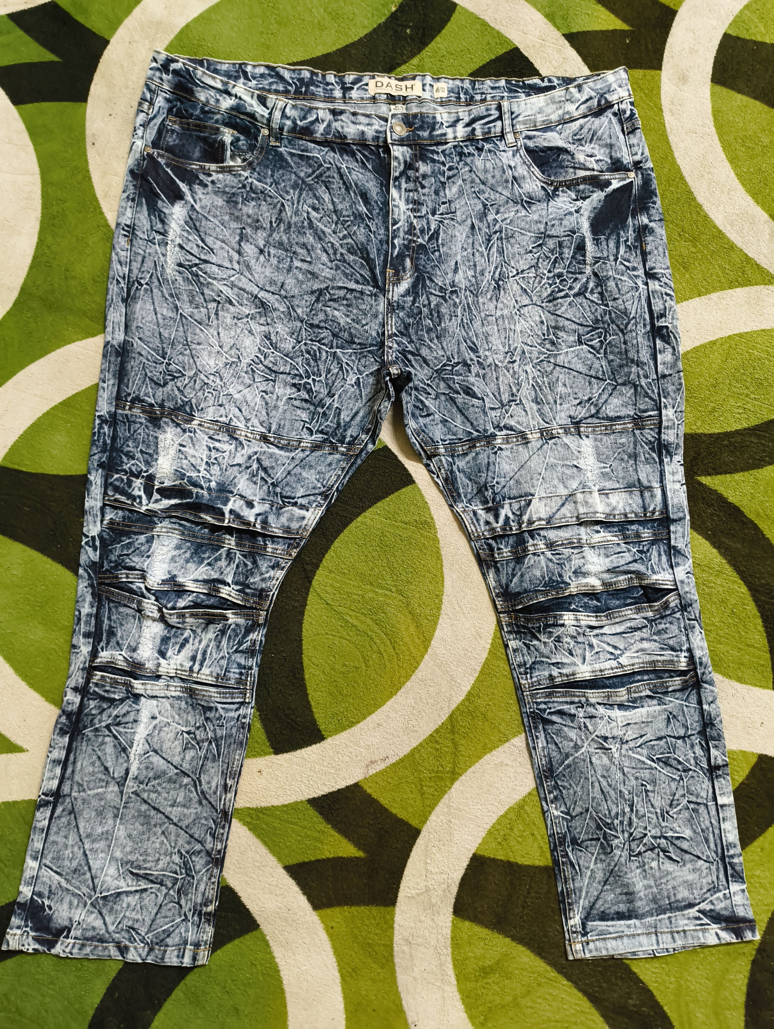 Other DASH BIKER JEANS BIG SIZE W48-50 Size US 44 / EU 60 - 15 Thumbnail