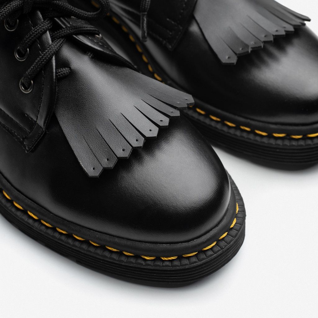 Designer Derby Loafer Black Tongue Size US 9 / EU 42 - 3 Thumbnail