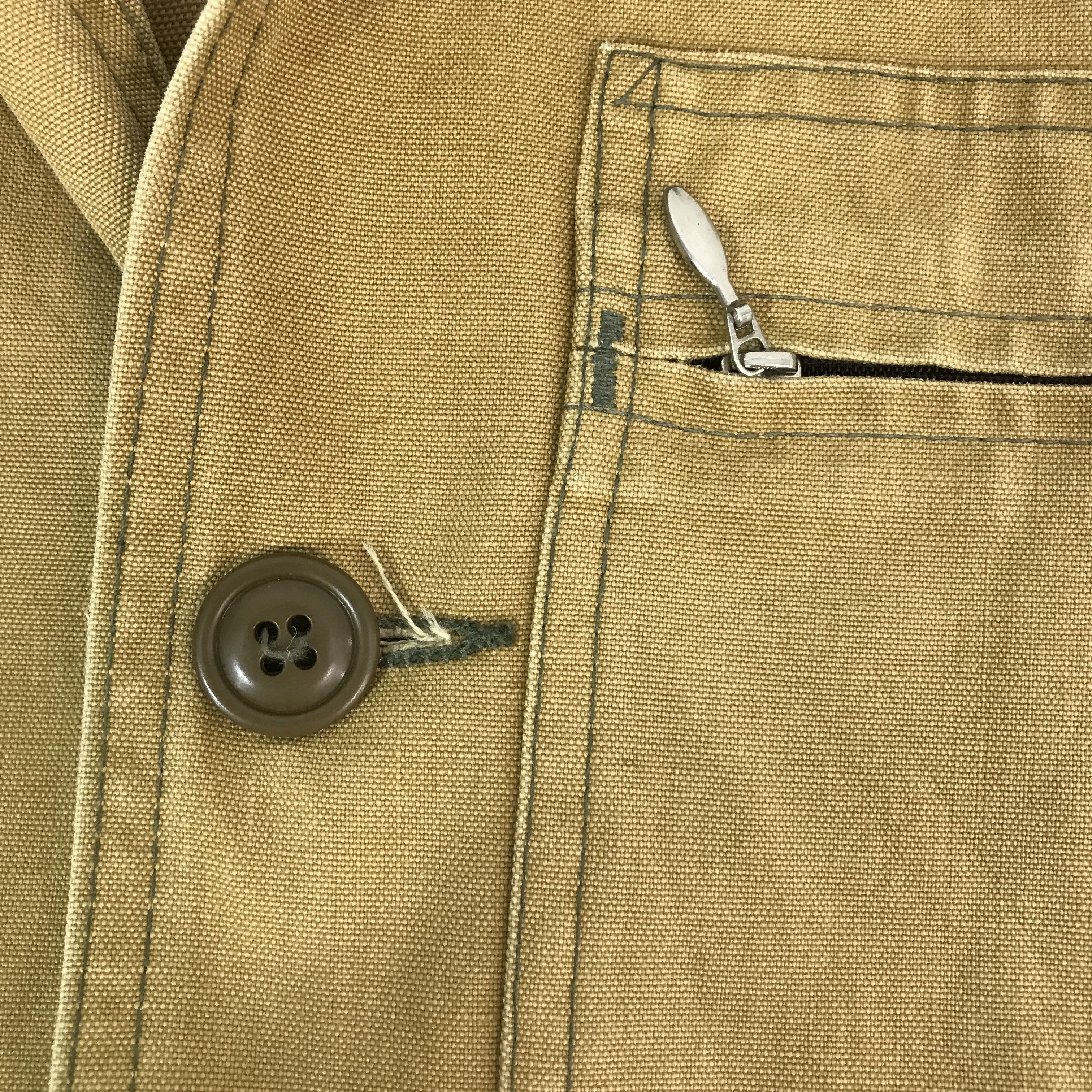 L.L. Bean L.L BEAN FADED CHORE BUTTON JACKET Size US L / EU 52-54 / 3 - 9 Thumbnail