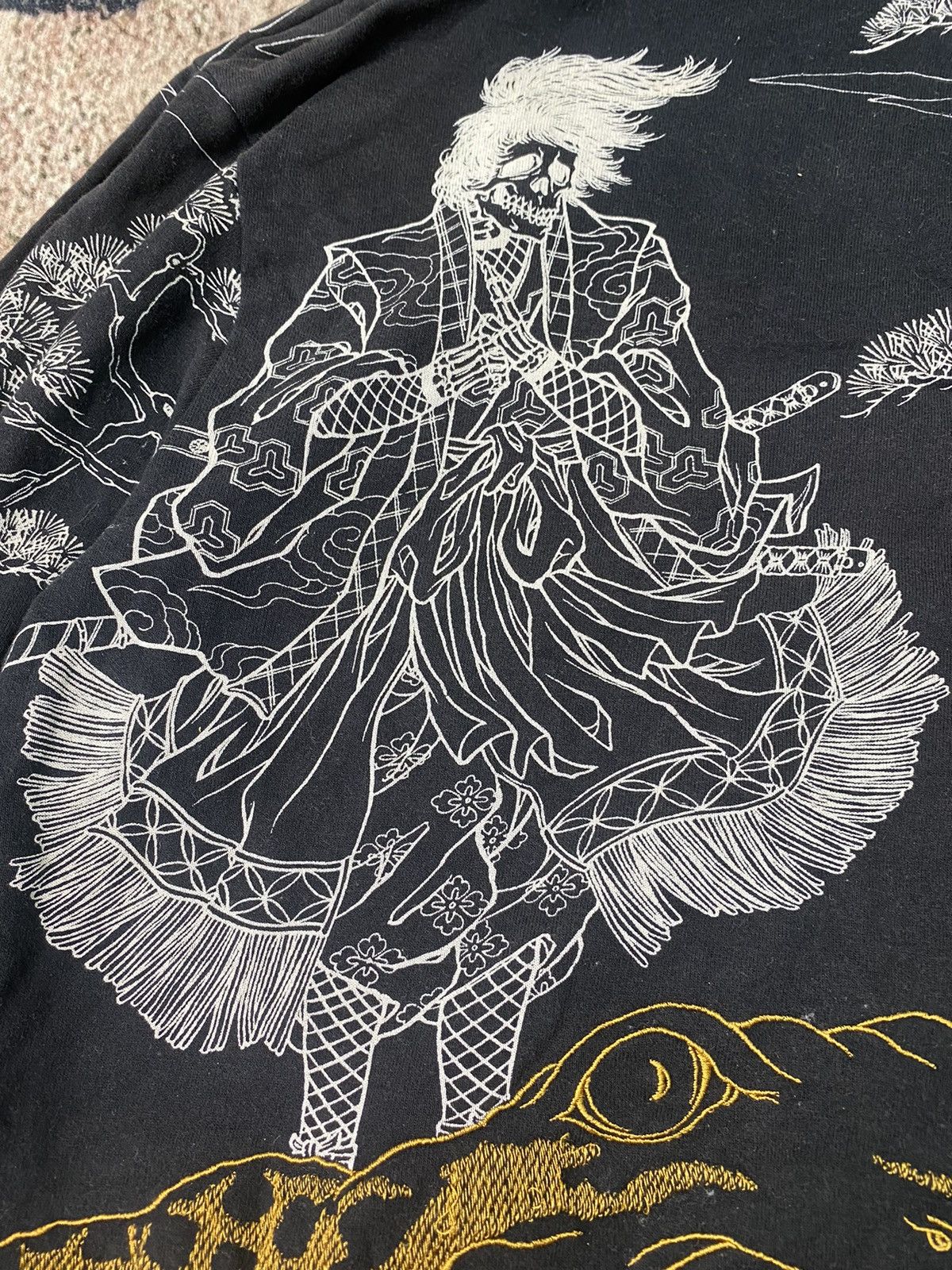 If Six Was Nine Rare! Japanese Warriors samurai Hoodies Size US M / EU 48-50 / 2 - 4 Thumbnail