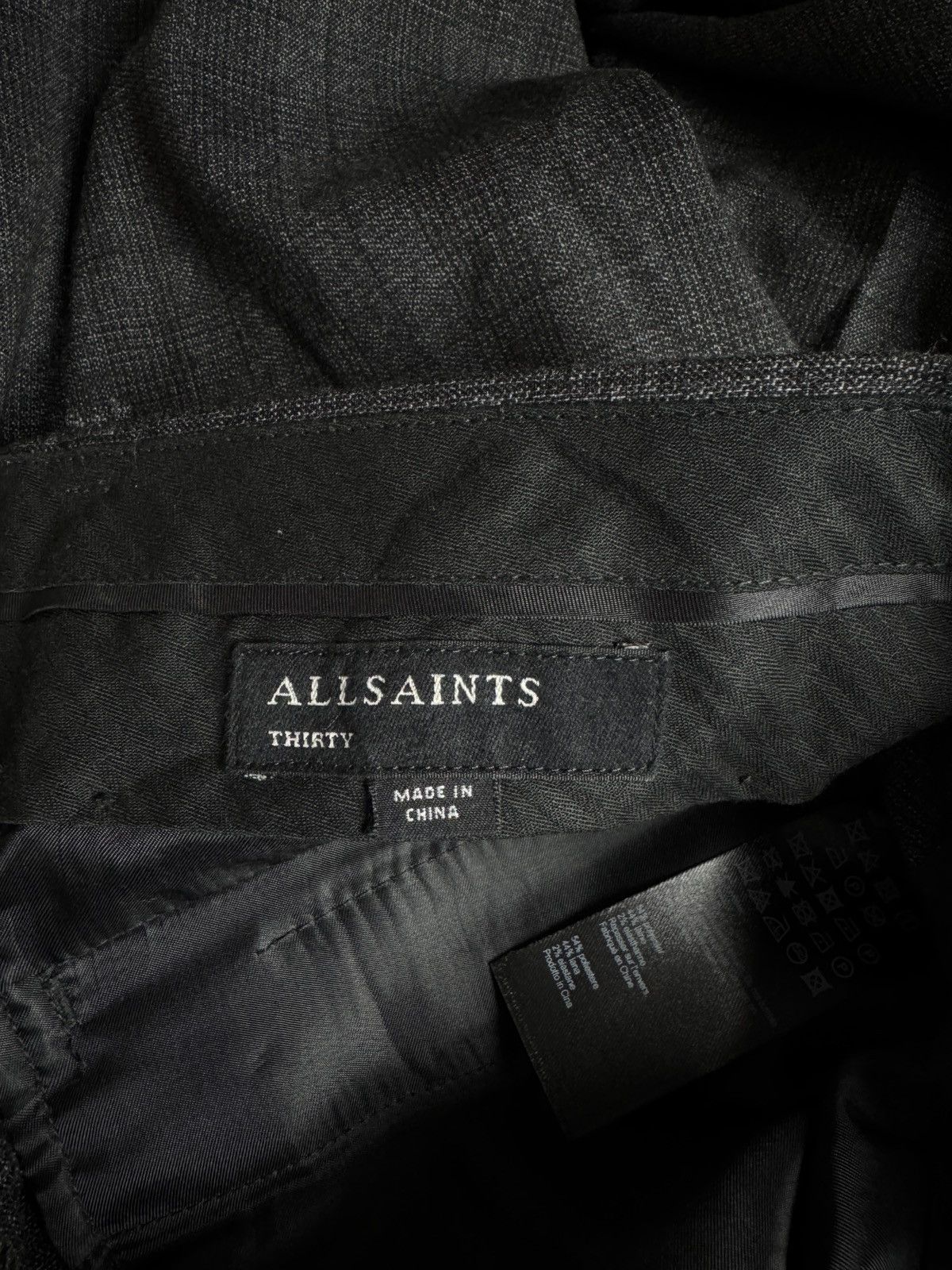 Allsaints Allsaints Thirty Foxley Check Trouser Classic Pants Size 30 Size US 30 / EU 46 - 6 Thumbnail