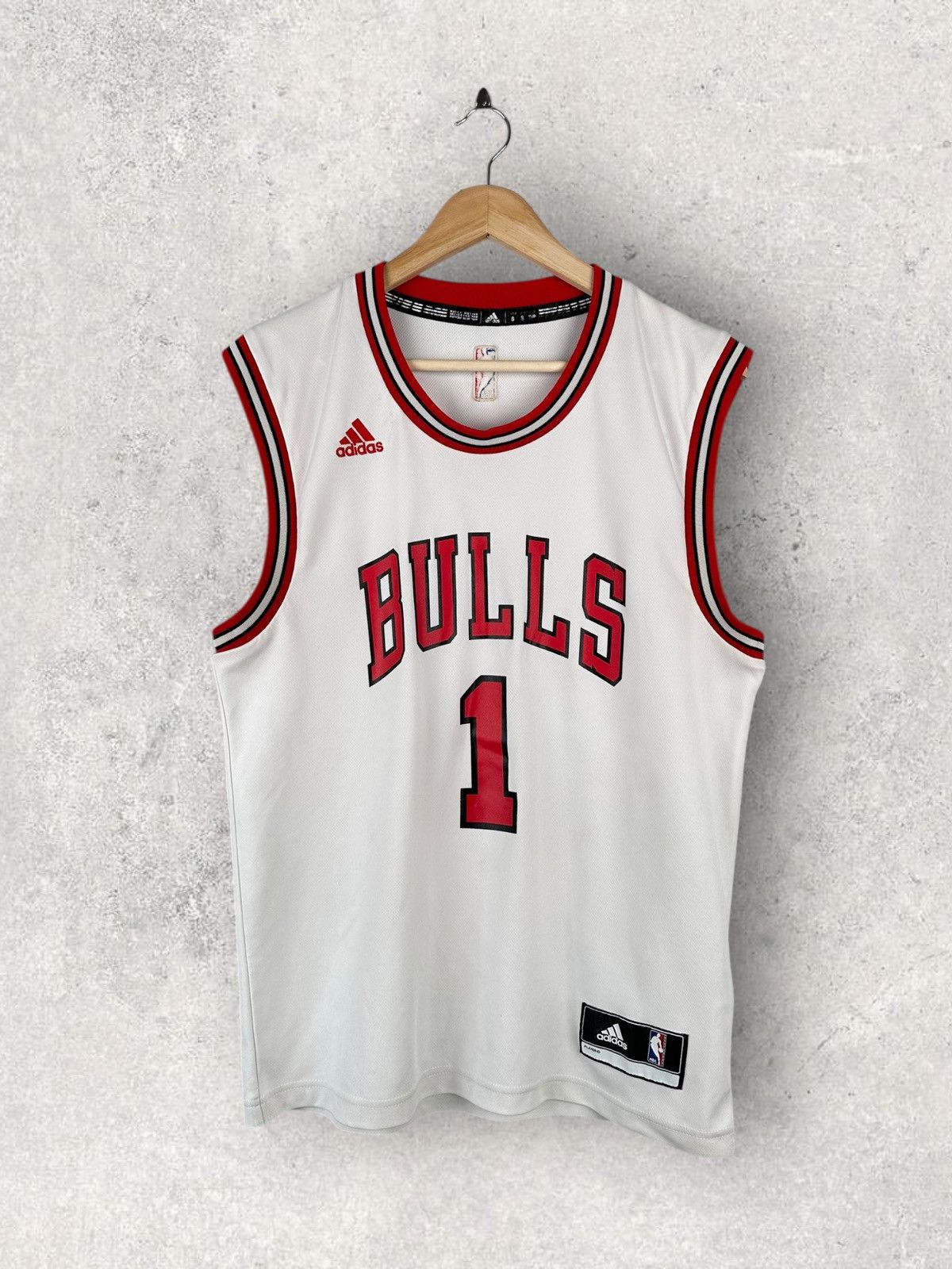 Adidas Chicago Bulls Adidas NBA Jersey Size US S / EU 44-46 / 1 - 1 Thumbnail