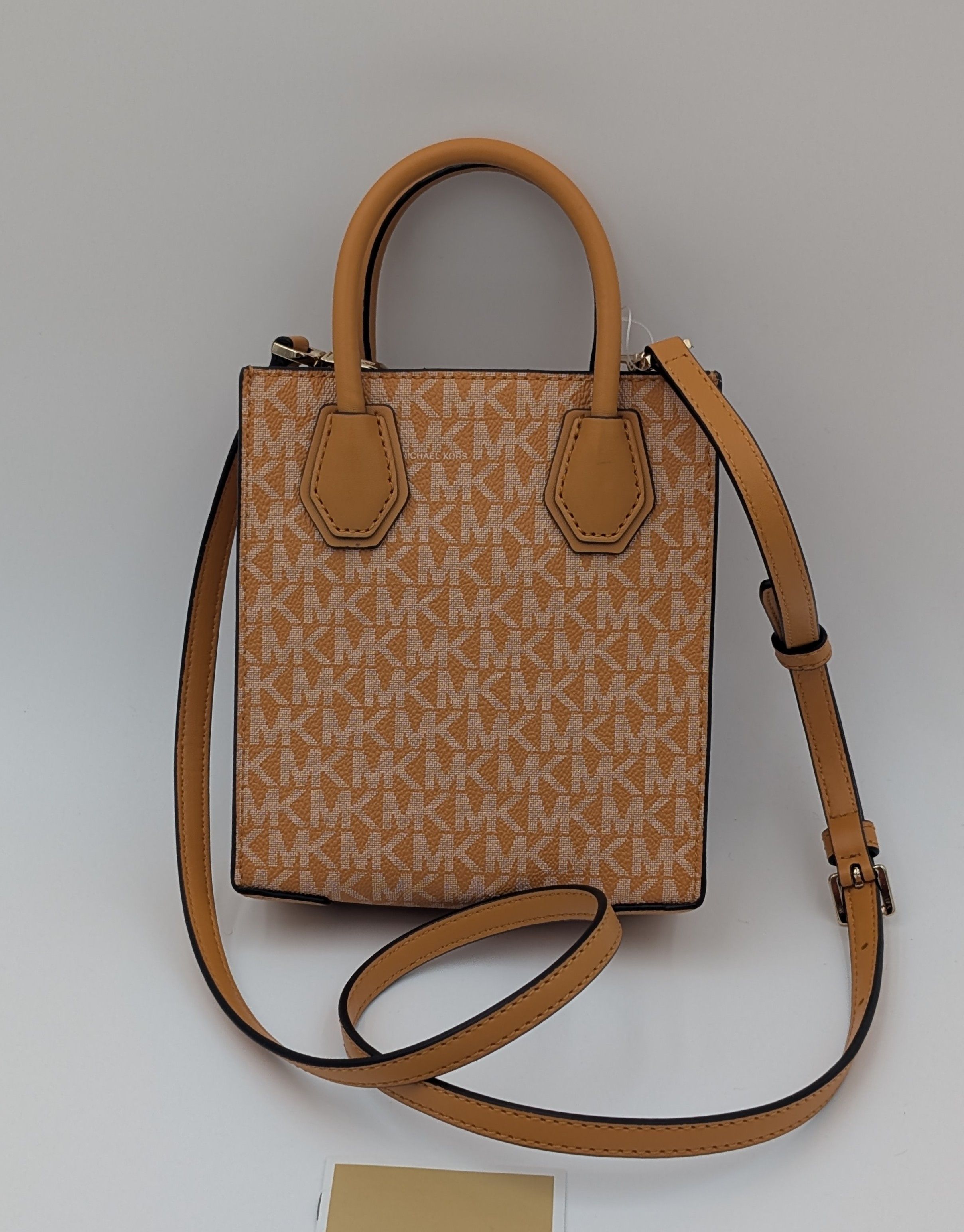 Michael Kors NEW Mercer Extra-Small Logo and Leather Crossbody Bag Size ONE SIZE - 2 Thumbnail