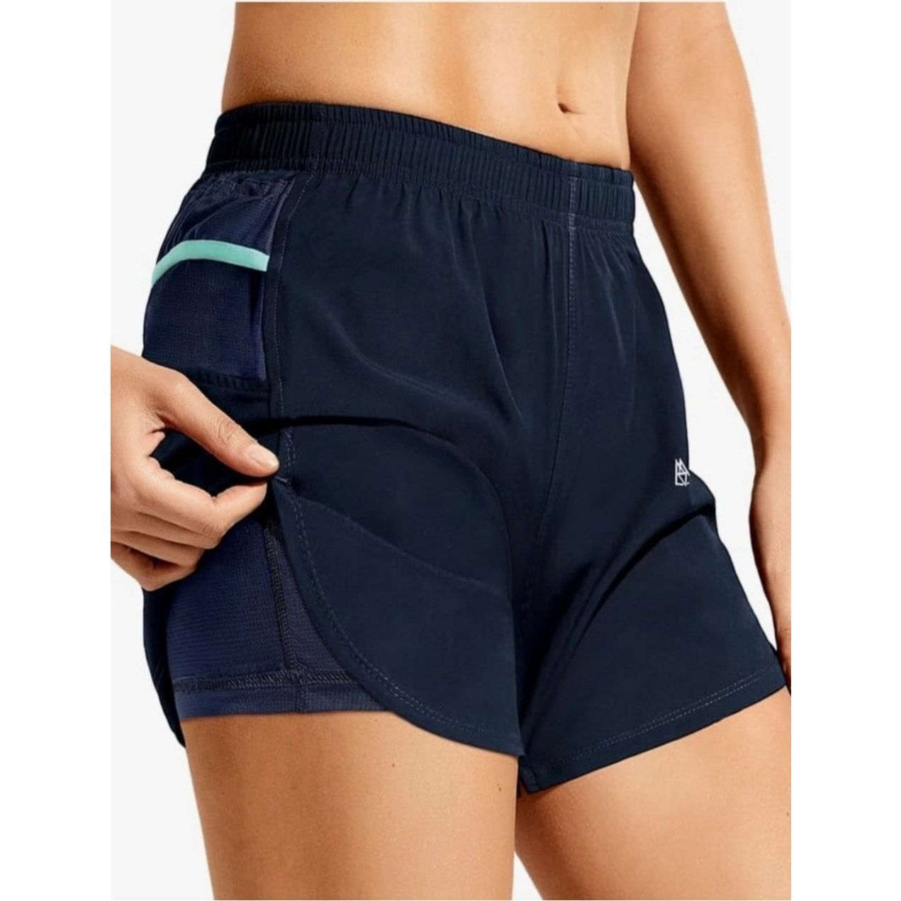 The Unbranded Brand Haimont Running Shorts For Women’s Dark Grey Size Small Size 28" / US 6 / IT 42 - 1 Thumbnail