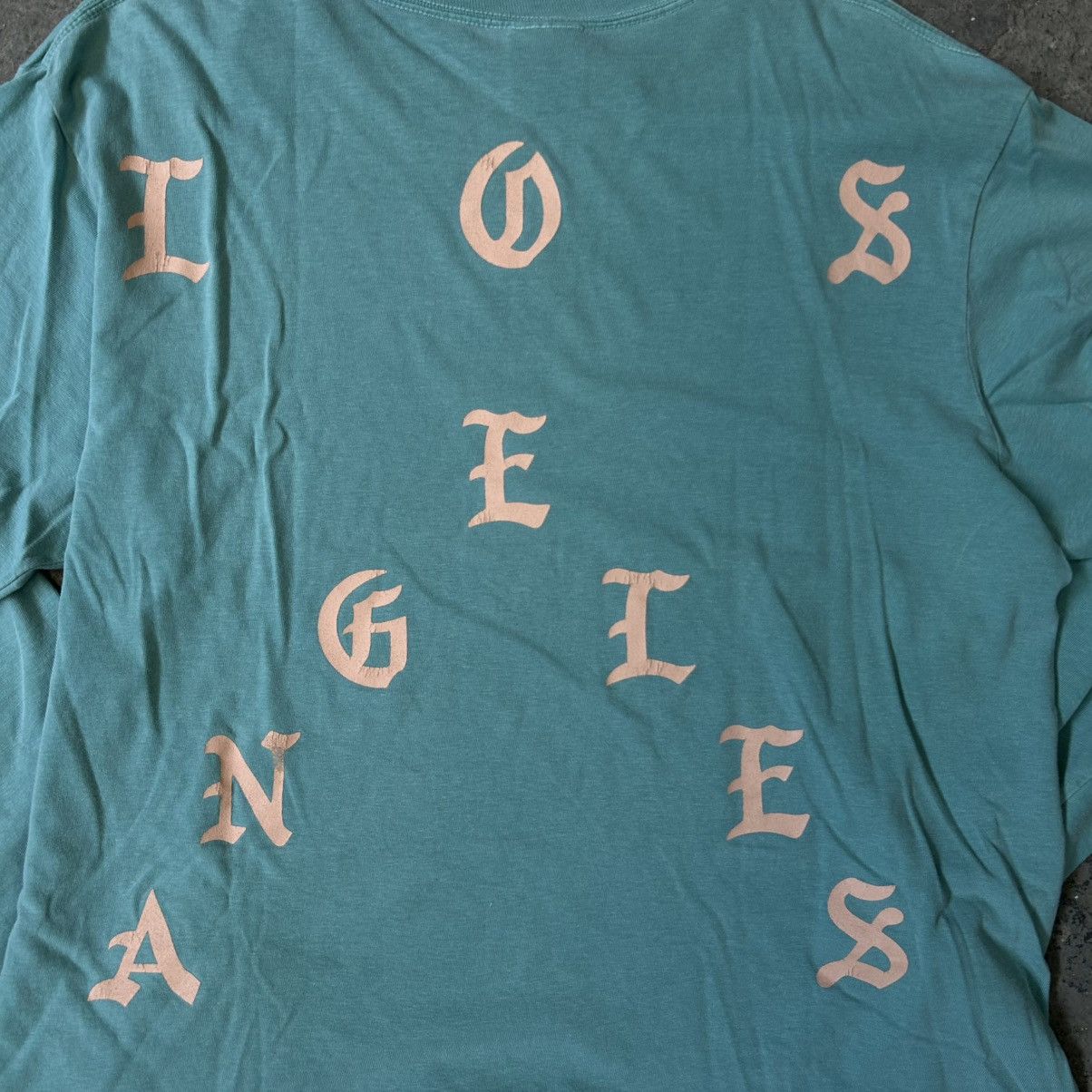 Kanye West TLOP 2016 Los Angeles I Feel Like Pablo L/S Teal T-Shirt Size US L / EU 52-54 / 3 - 4 Thumbnail