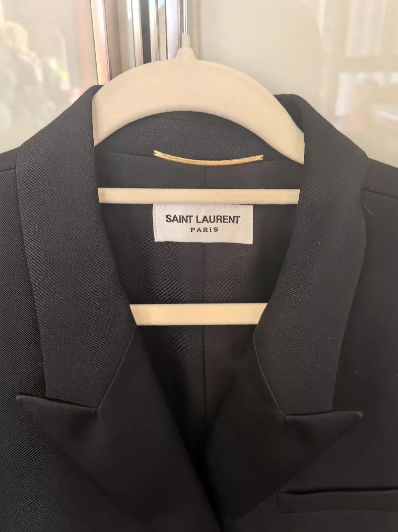 Saint Laurent Paris Saint Laurent Women's Double-Breasted Blazer Size US M / EU 48-50 / 2 - 1 Thumbnail