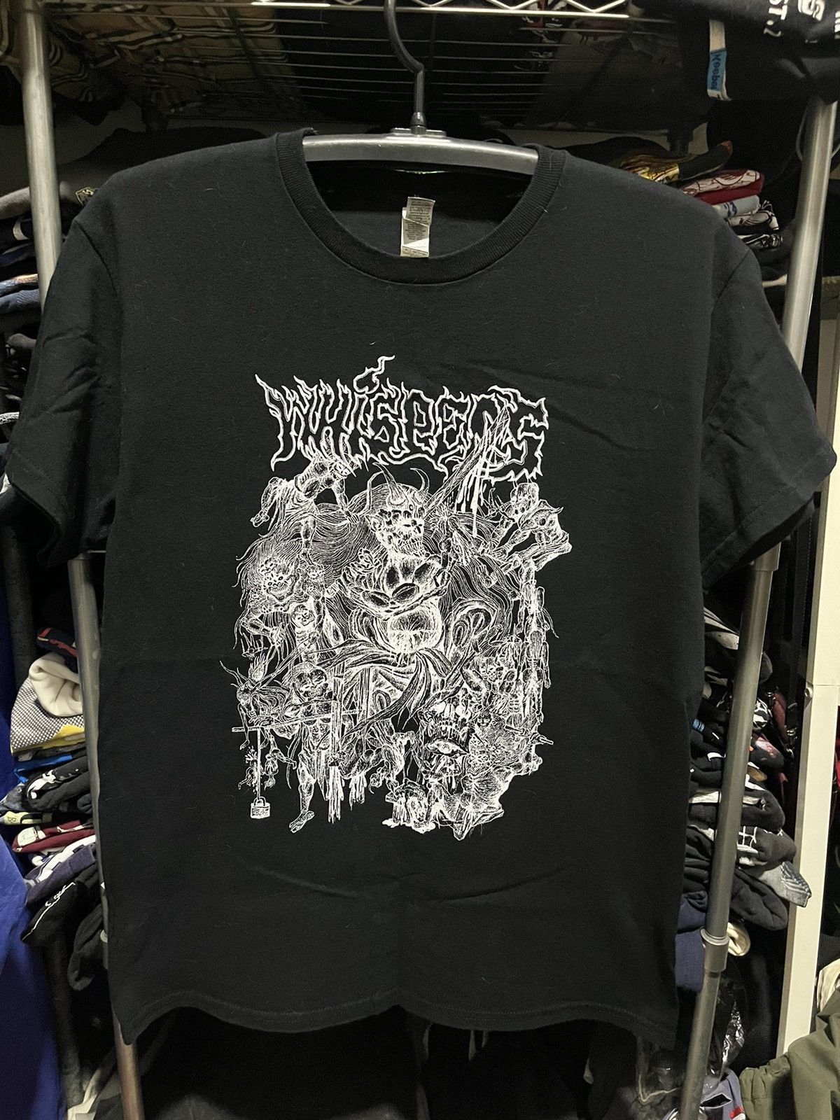 Band Tees Whispers Metallic Hardcore Bloodaxe Japan Tour Tee 2022s Size US M / EU 48-50 / 2 - 1 Thumbnail