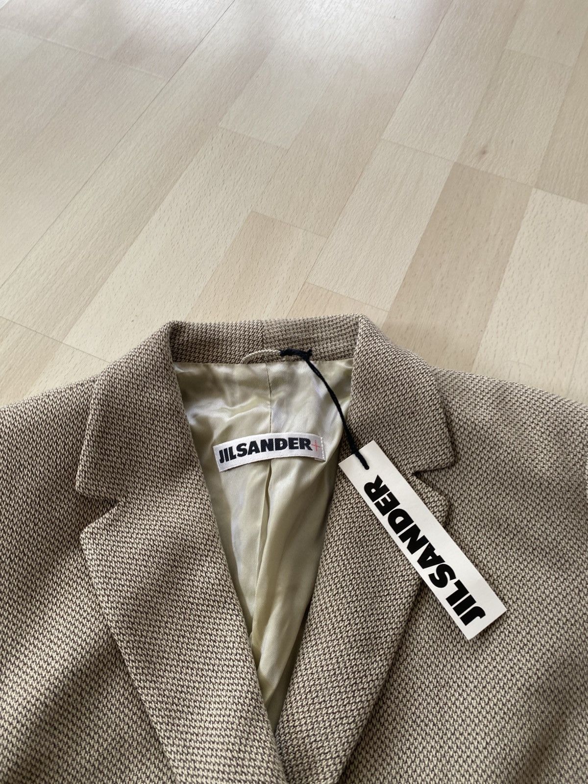 Jil Sander Vintage 90s Tweed Jil Sander Blazer Size XS / US 0-2 / IT 36-38 - 2 Thumbnail
