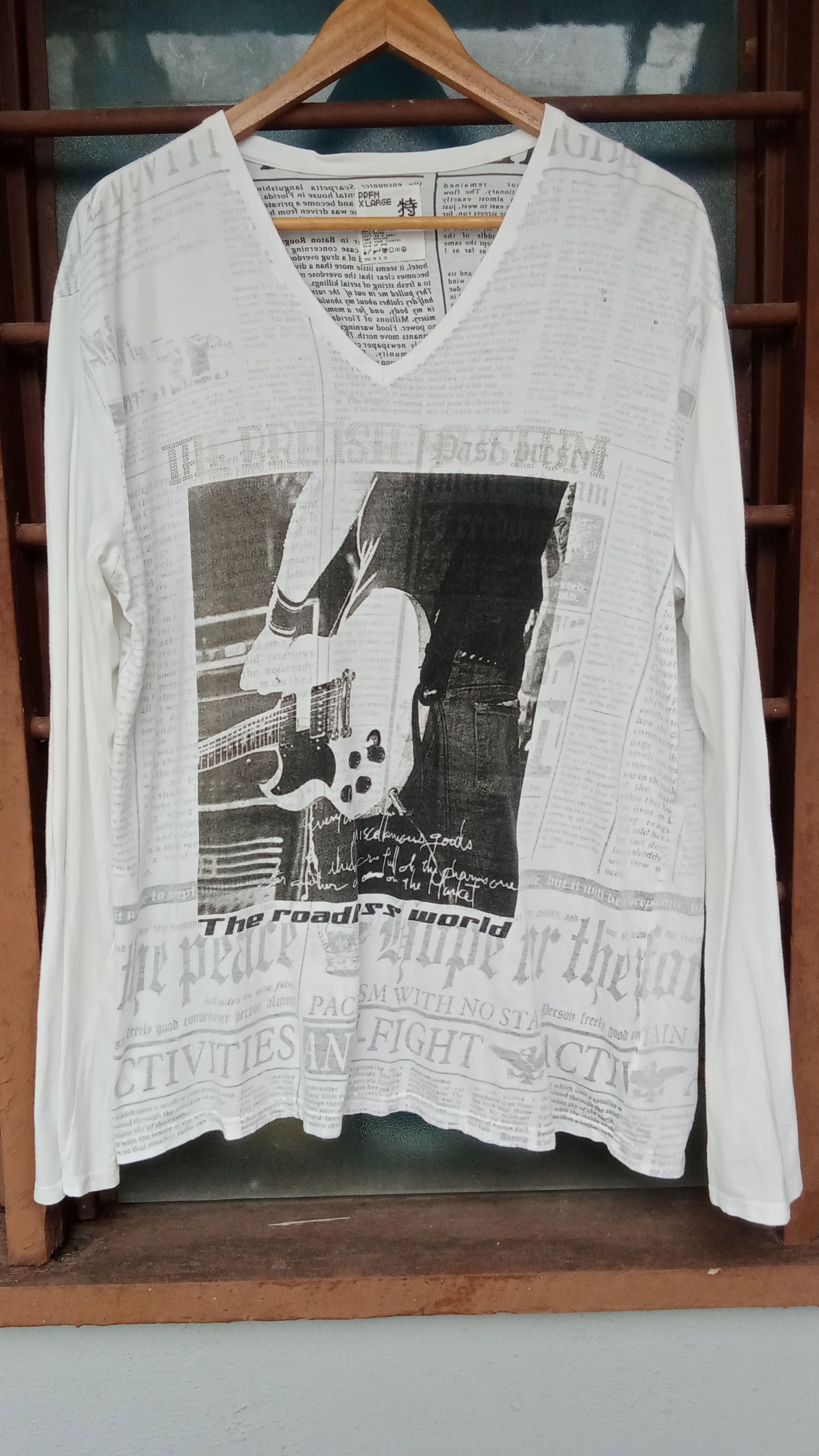 image of Ppfm Long Sleeve Tee in Mix, Men's (Size XL)