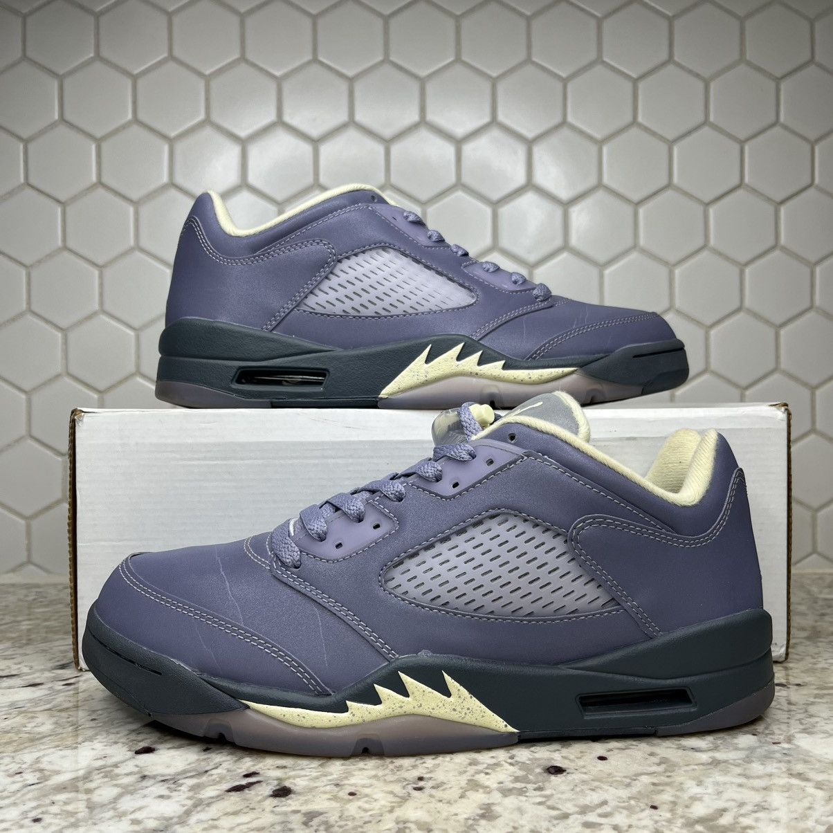 Jordan Brand Size 10.5W/9M- Jordan 5 Retro Low Indigo Haze W Clean W/Box Size US 10.5 / IT 40.5 - 1 Thumbnail