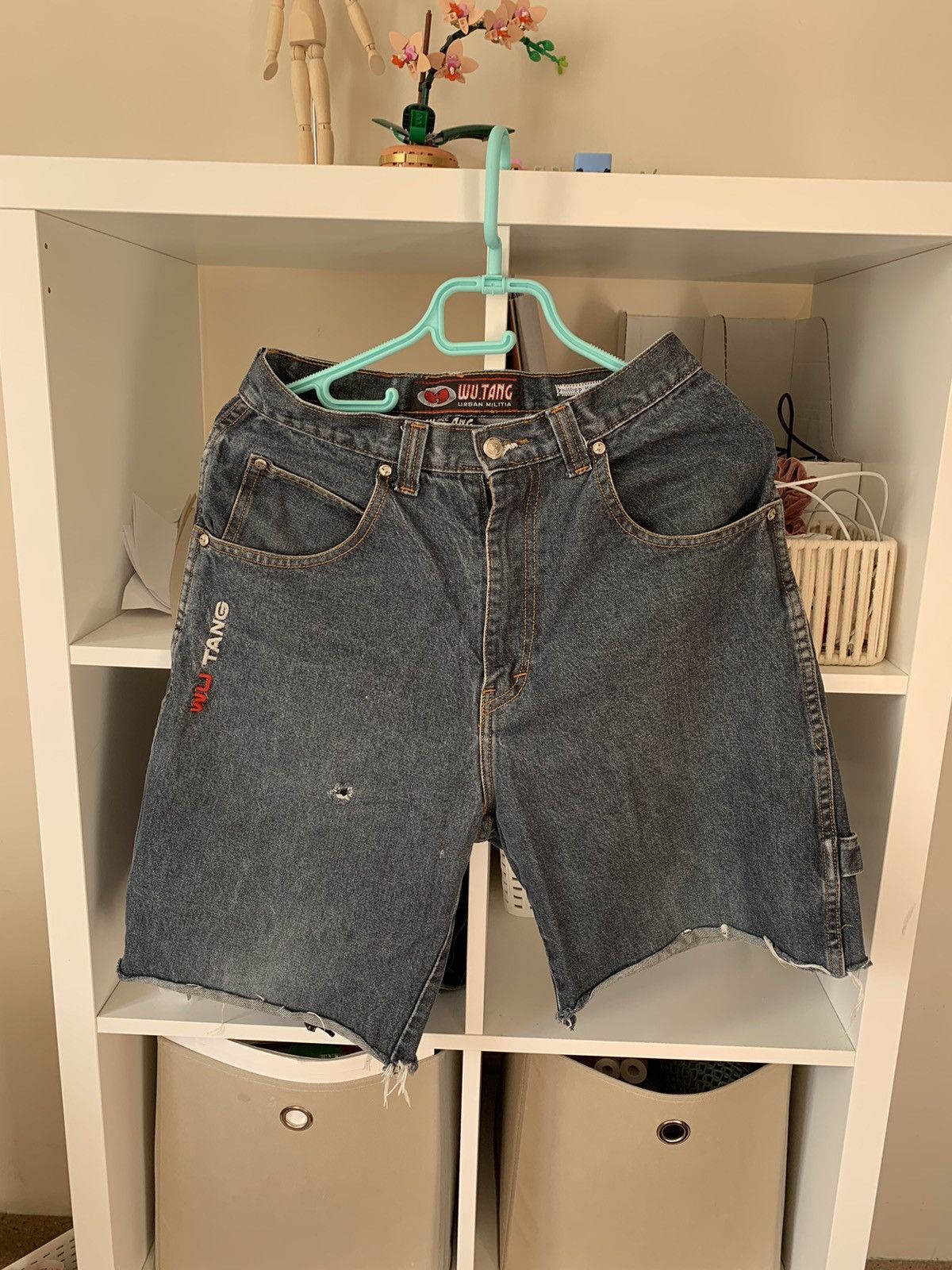 Wu-Tang Clan Vintage Wu Wear Wu Tang Clan Y2K Rap Shorts Jorts 28 Size US 28 / EU 44 - 2 Thumbnail