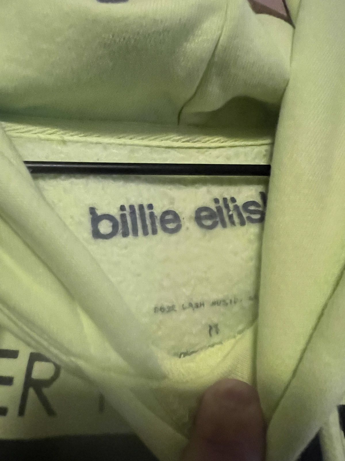 Billie Eilish Billie Eilish 2022 Tour Hoodie Size US M / EU 48-50 / 2 - 4 Thumbnail