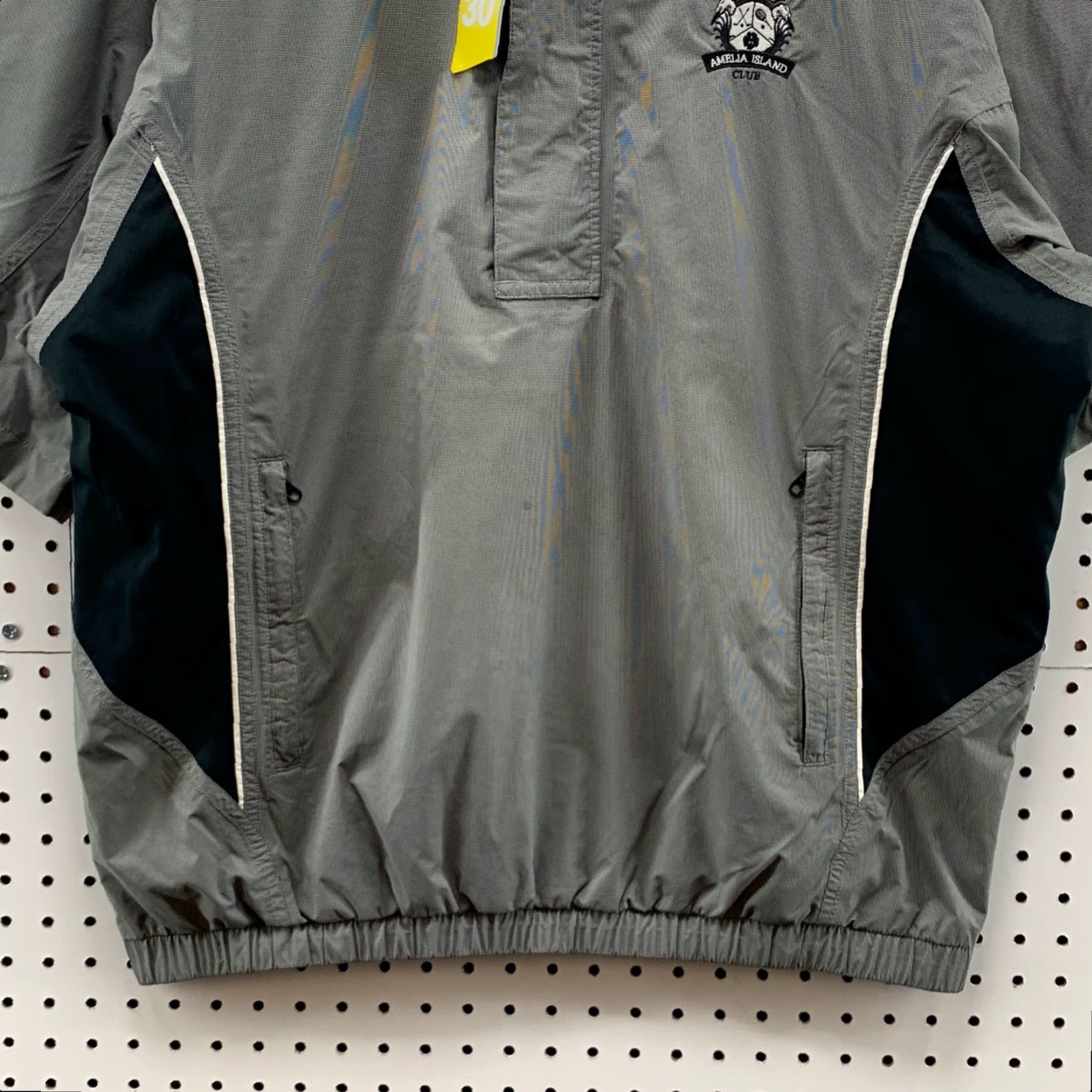 Footjoy VINTAGE FootJoy DryJoys Golf Jacket Men's Large Nylon Spandex Activewear Black Weatherproof 2020s Size US L / EU 52-54 / 3 - 4 Thumbnail