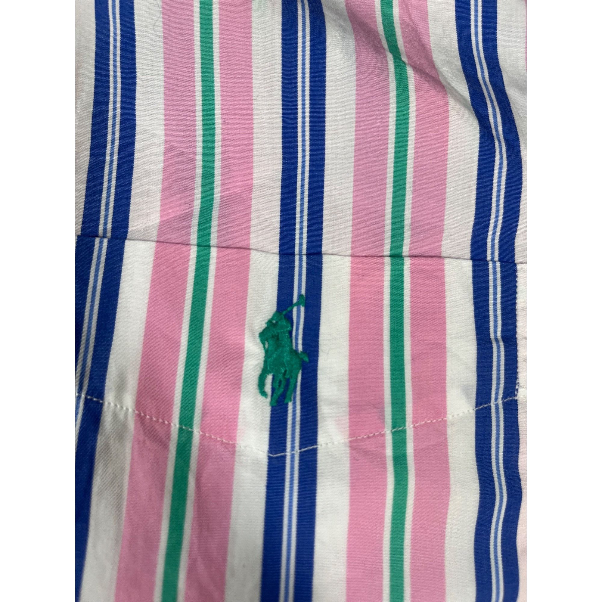 Ralph Lauren Ralph Lauren SKU 7541 Multicolor Striped Dress Shirt Size XX Size US XXL / EU 58 / 5 - 5 Thumbnail