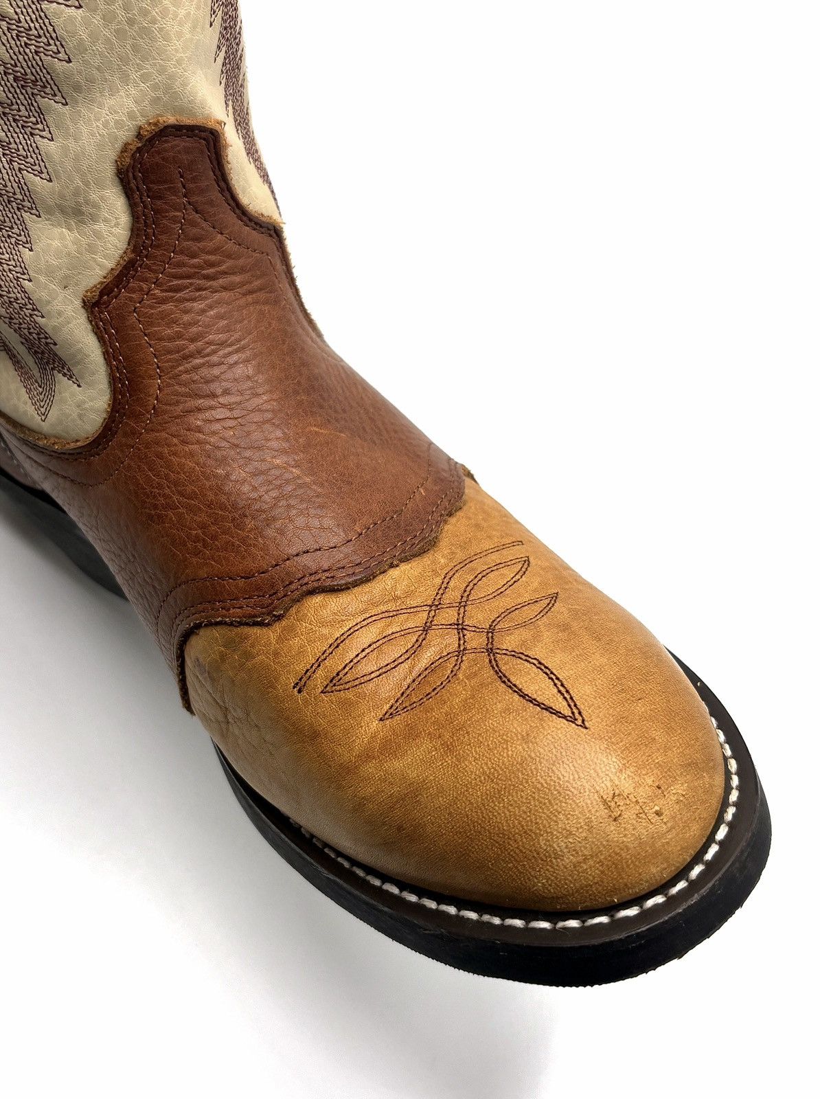Genuine Leather Laredo Knoxville Embroidered Buckaroo Cowboy Boots Size US 9.5 / EU 42-43 - 17 Thumbnail