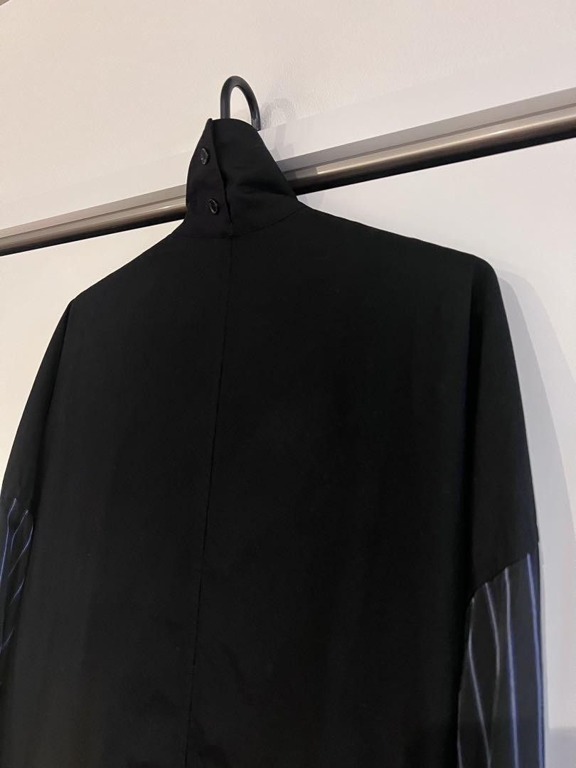 Yohji Yamamoto Yohji Yamamoto Pour Homme Striped Sleeve Shirt Size US S / EU 44-46 / 1 - 6 Thumbnail