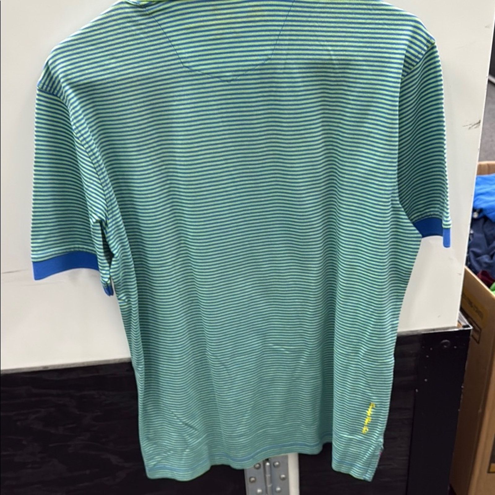 Robert Graham NWT Robert graham Green and Blue Polo Shirt Size M Size US M / EU 48-50 / 2 - 9 Thumbnail