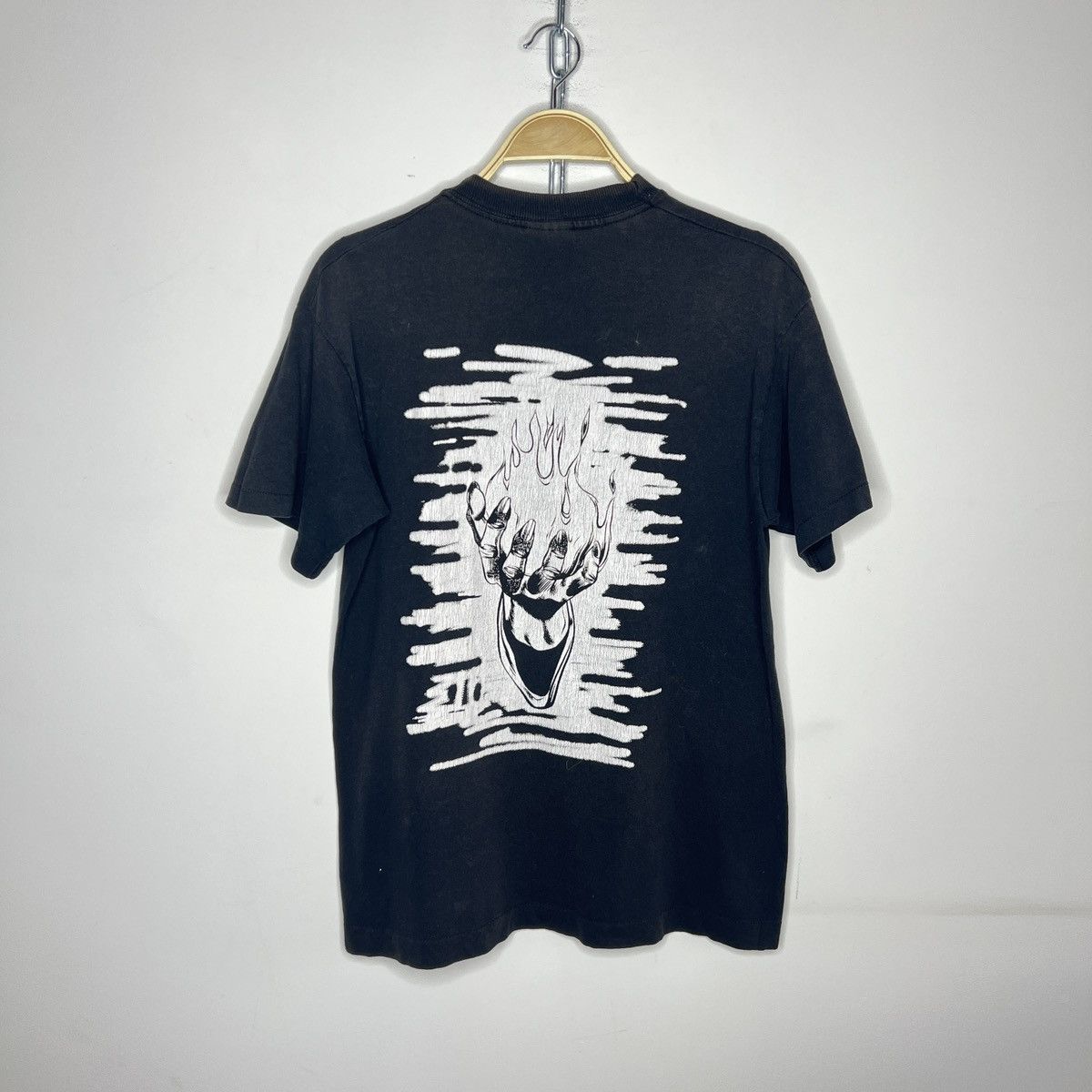 Band Tees × Vintage Vintage 90s Blind Passengers Single Stitch Tshirt Tee Black Size US M / EU 48-50 / 2 - 2 Thumbnail