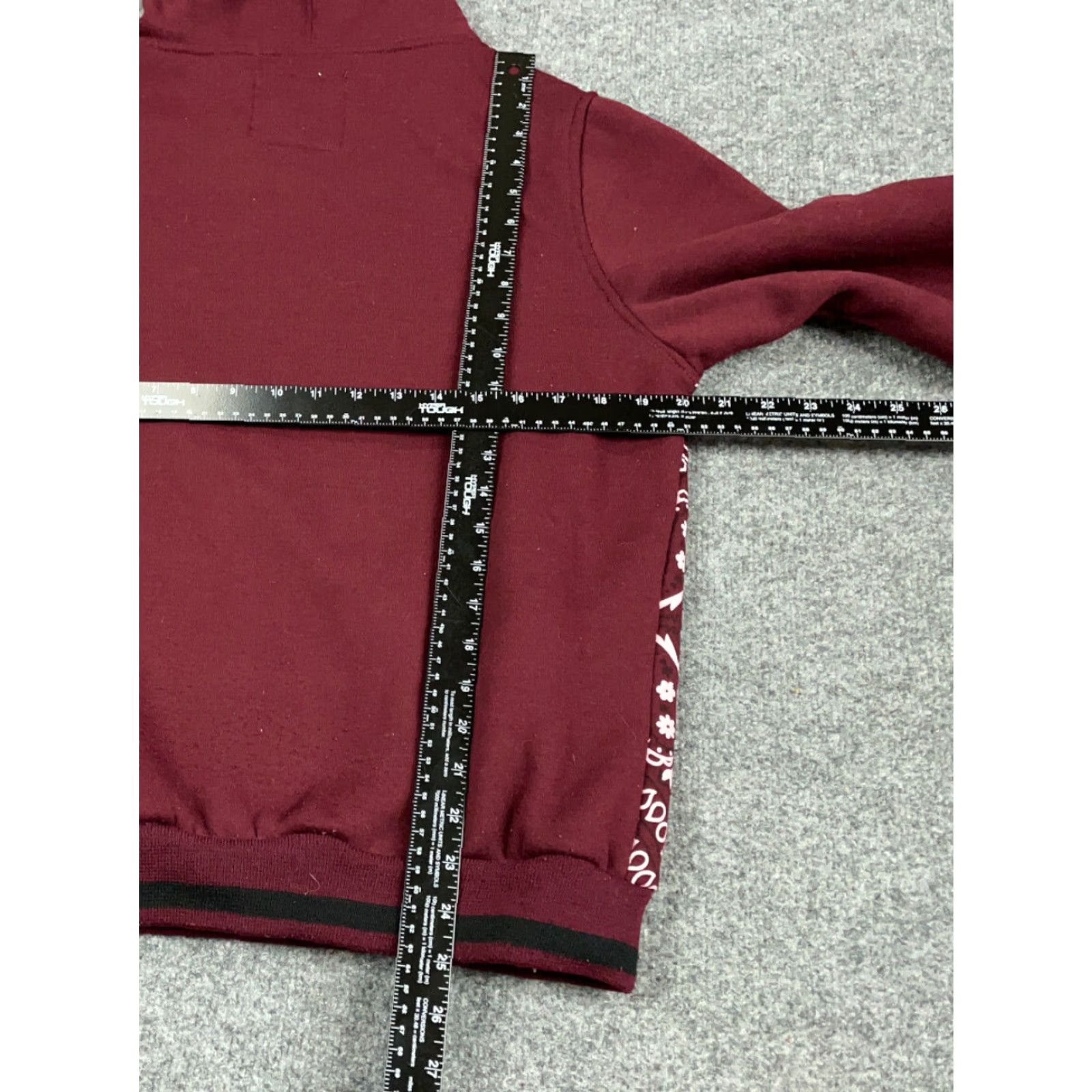 Etro VINTAGE Oldies 1940 Religious Hoodie Sweatshirt Men Small Red 90s Mary Guadalupe Graphic Print Size US S / EU 44-46 / 1 - 4 Thumbnail