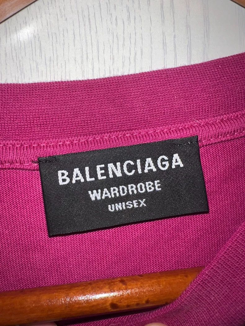 Balenciaga Balenciaga Pink cola classic Logo short sleeves Size US M / EU 48-50 / 2 - 3 Thumbnail