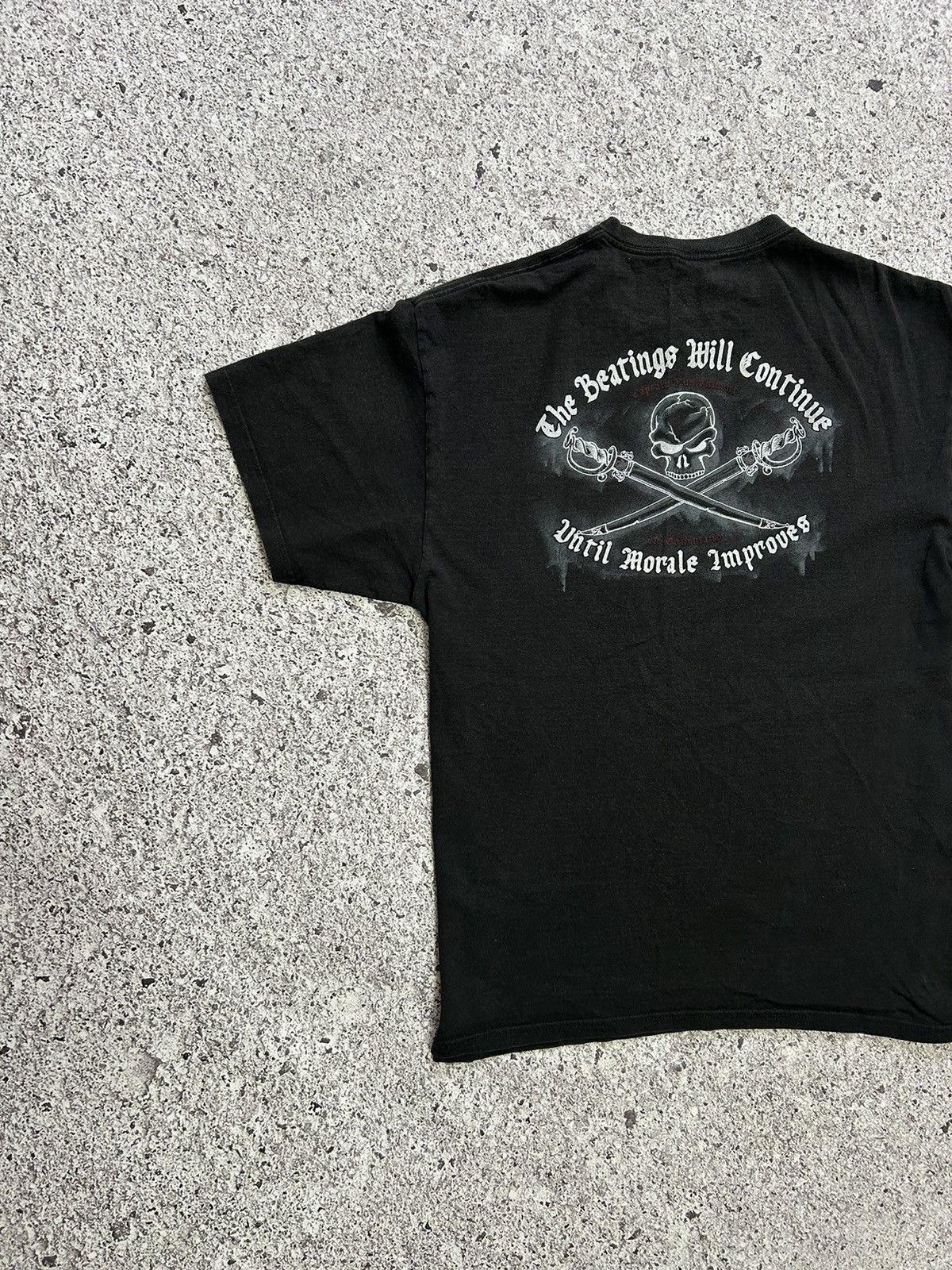 Vintage The Beating Will Continue Until Morale Improves Cap T-Shirt Size US XL / EU 56 / 4 - 4 Thumbnail