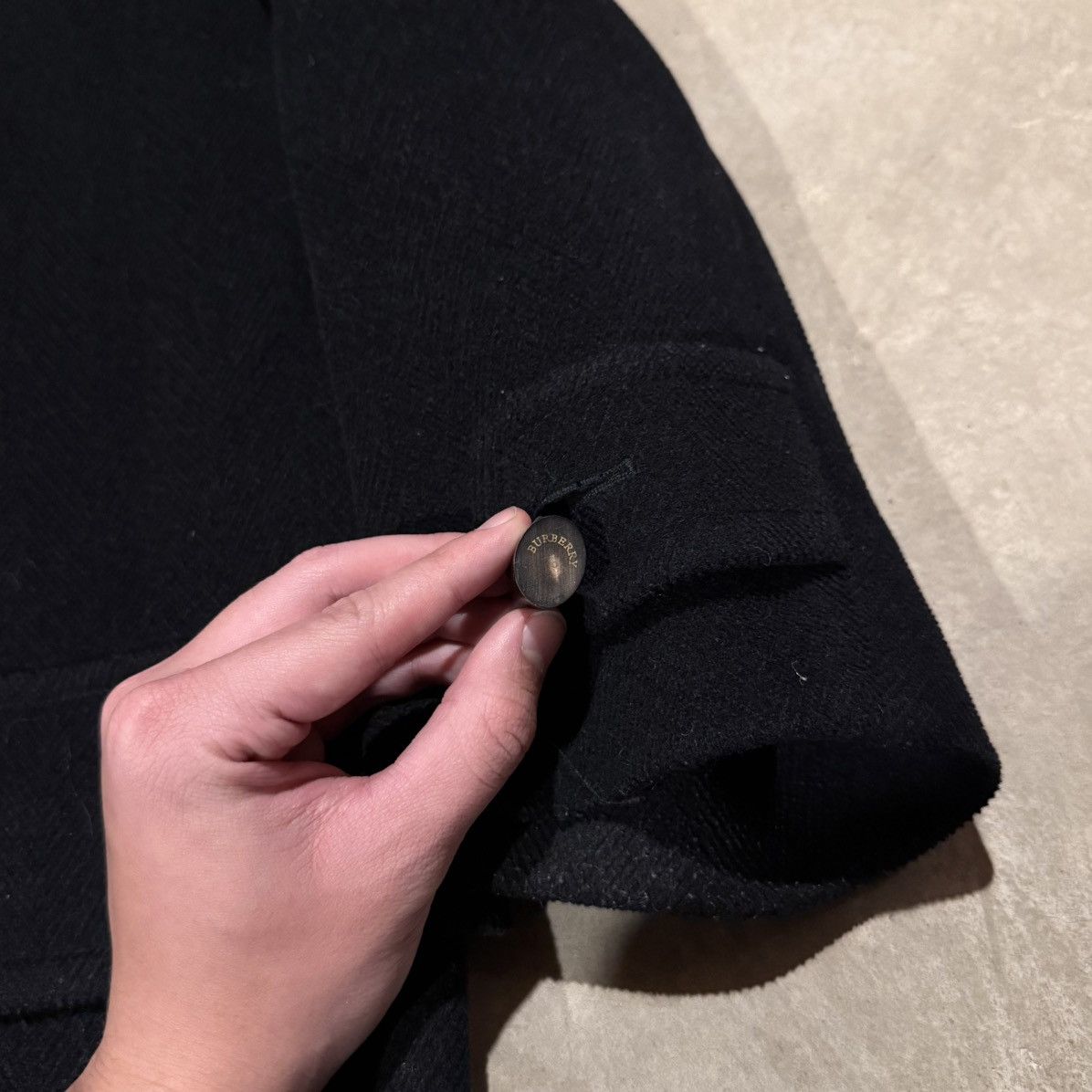 Burberry Burberry London Wool Hooded Duffle Coat Black Size US L / EU 52-54 / 3 - 4 Thumbnail