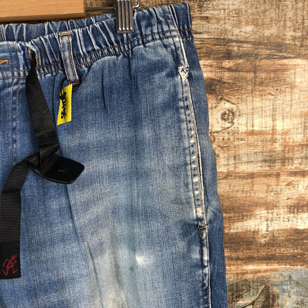 Gramicci Gramicci Blue ripped distressed Denim Pants #A2135 Size US 31 - 8 Thumbnail