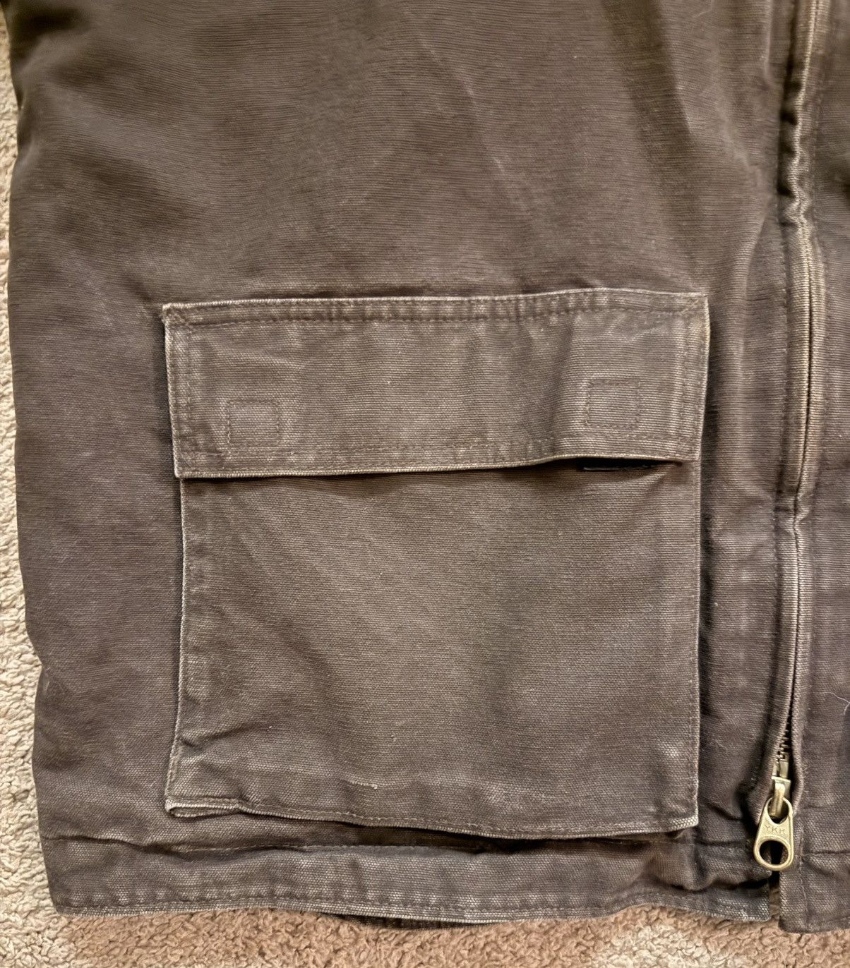 Carhartt Carhartt Sandstone Jackson Coat C95 brown sherpa lining XL Size US XL / EU 56 / 4 - 4 Thumbnail
