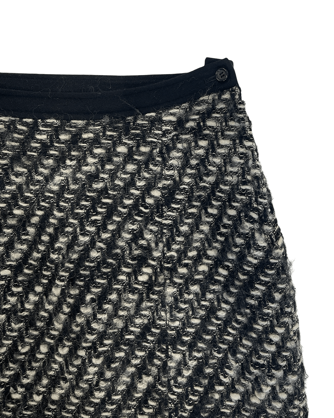 Comme des Garcons Comme des Garçons 90s Tweed Midi Skirt Size 27" / US 4 / IT 40 - 6 Thumbnail