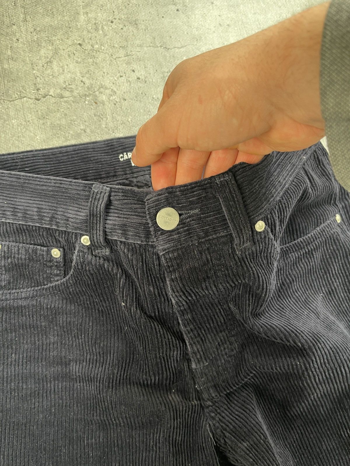 Carhartt × Vintage Vintage Carhartt corduroy pants velvet 90s y2k Size US 27 - 8 Thumbnail