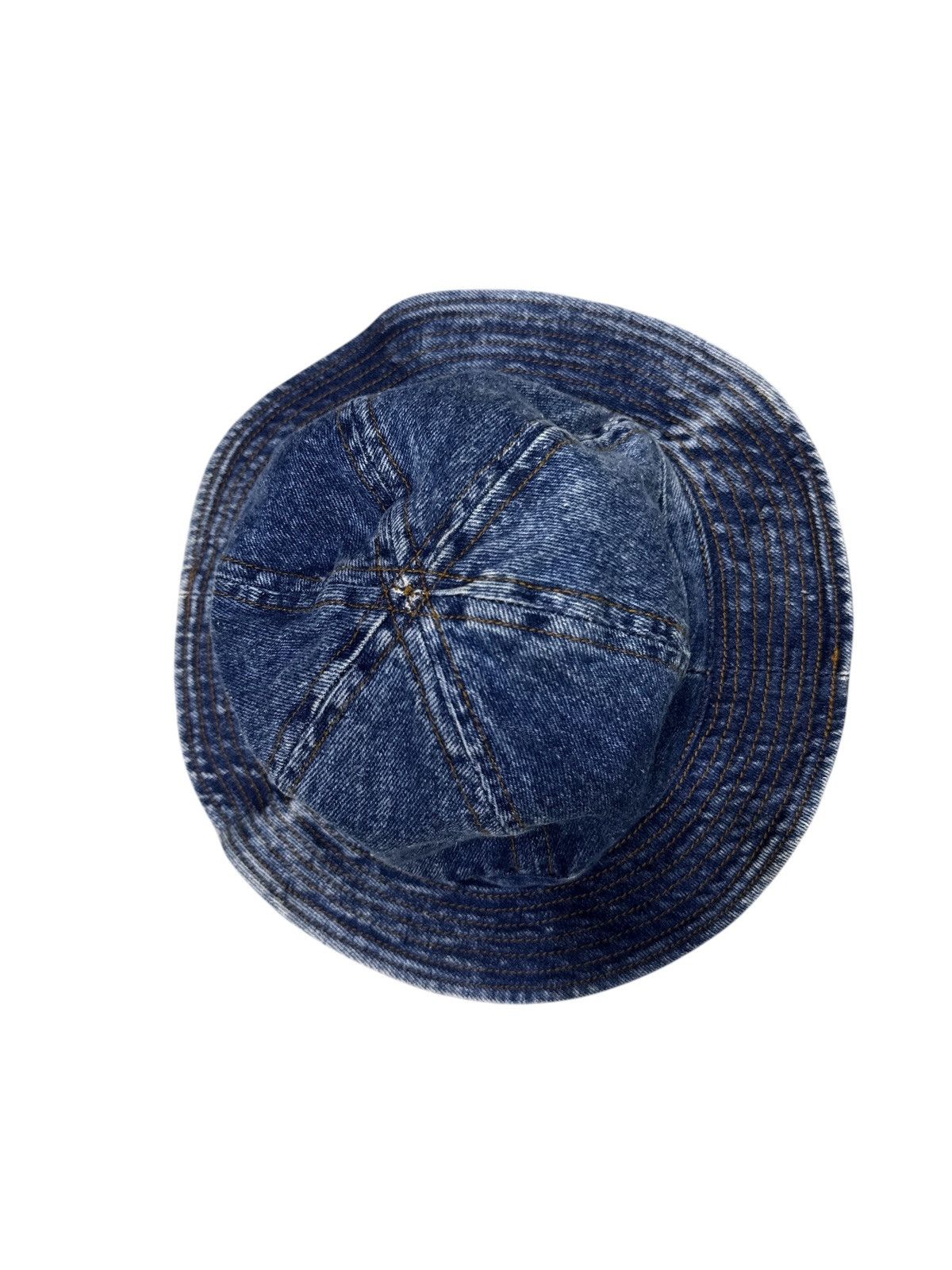 Japanese Brand VINTAGE HANDMADE IGLOO DENIM HAT Size ONE SIZE - 3 Thumbnail