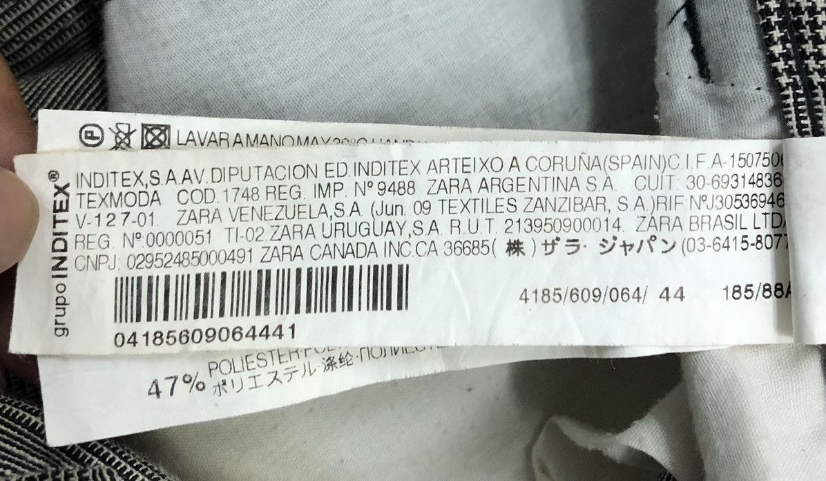 Zara Vintage Zara Man Made In Morocco Pants Size US 37 - 16 Thumbnail