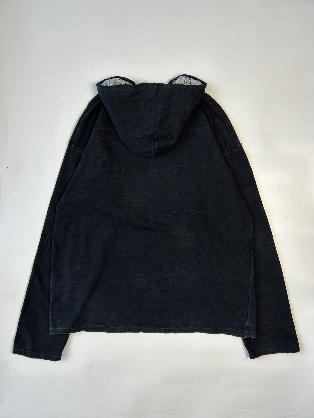 45rpm × Designer × Japanese Brand 45RPM WASHED HOODIE PULL OVER SWEATSHIRT Size US L / EU 52-54 / 3 - 3 Thumbnail
