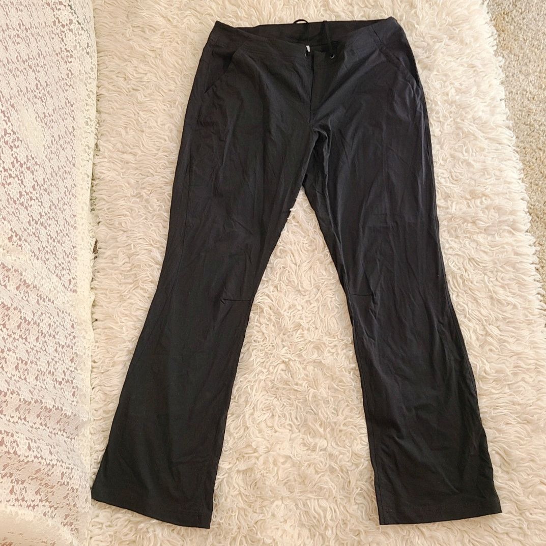 Columbia Columbia black flair leg fitness pants size 14 large Size 36" / US 14 / IT 50 - 1 Thumbnail