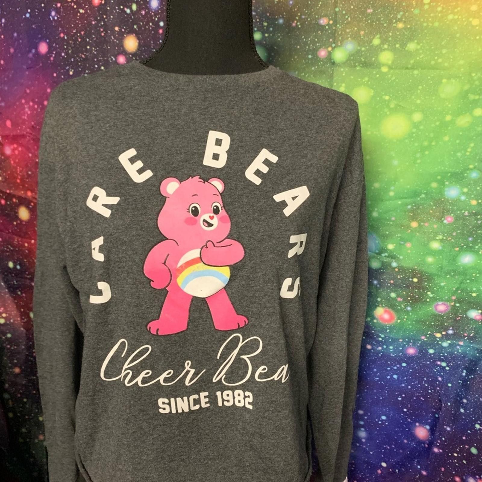 Designer Care Bears Gray Kids Shirt Size M / US 6-8 / IT 42-44 - 1 Thumbnail