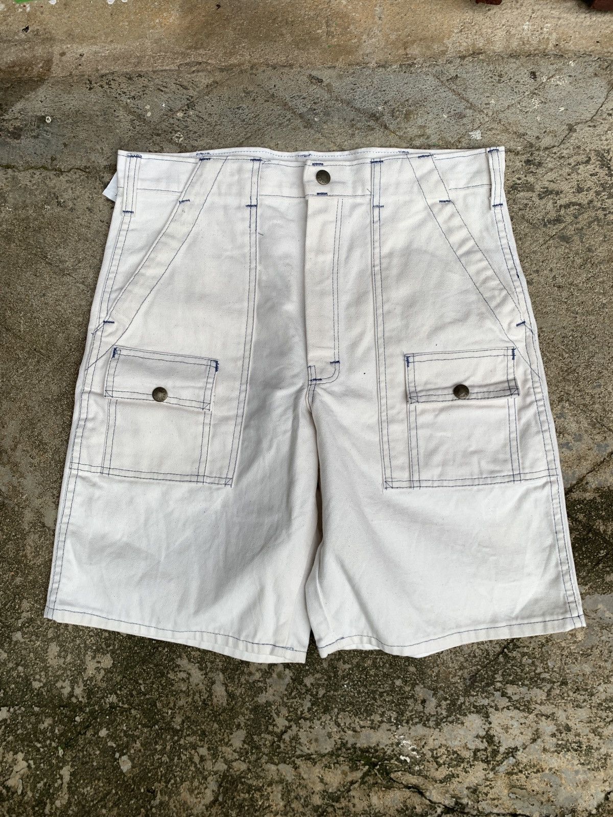 Vintage 90s Gung Ho USA Fatigue Shorts Size US 30 / EU 46 - 2 Thumbnail